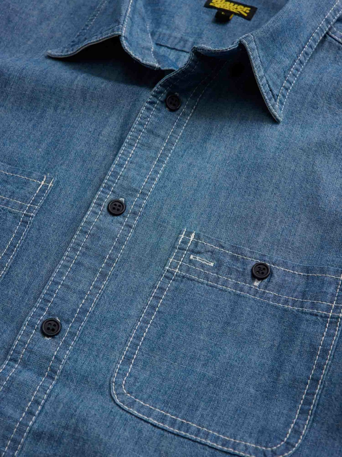 BLAUER Camicia Uomo VENDEN 25SBLUS01342 007136 D208 Blu - Image 5