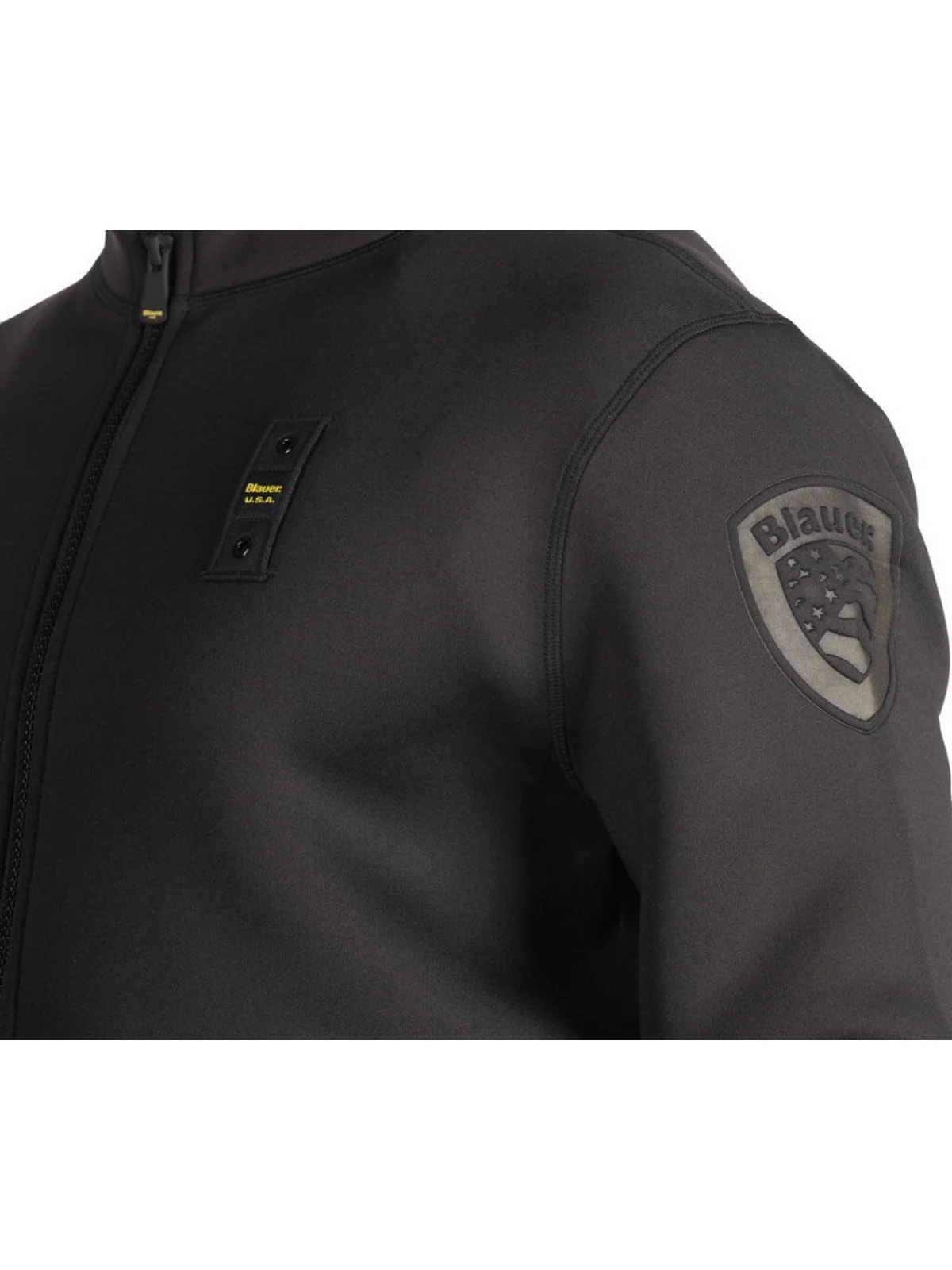 BLAUER Felpa Uomo  23WBLUF01111 004745 999 Nero - Image 2
