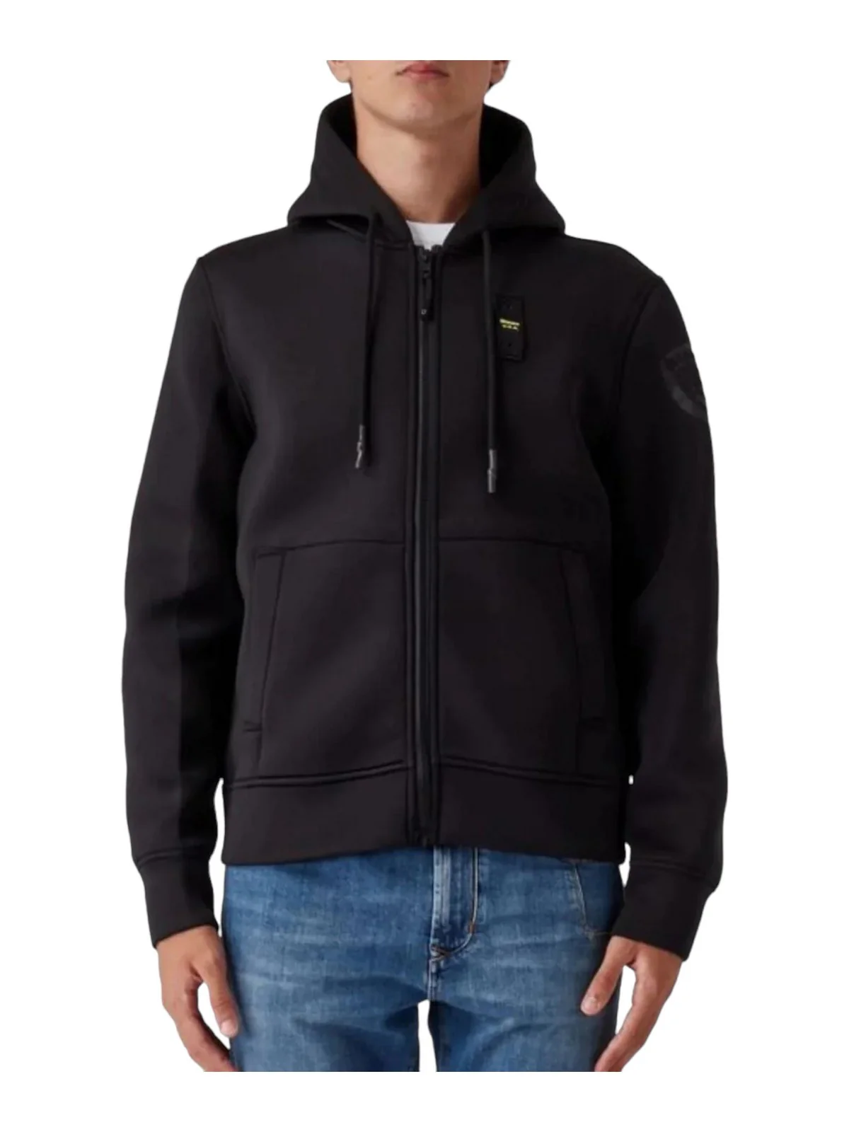BLAUER Felpa Uomo  23WBLUF02112 004745 999 Nero - Image 2