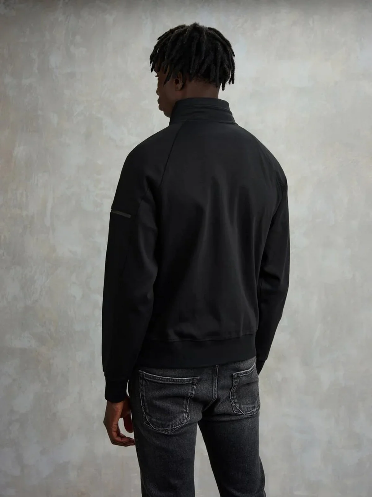 BLAUER Felpa Uomo NELSON 25WBLUF01228 007301 999 Nero - Image 3