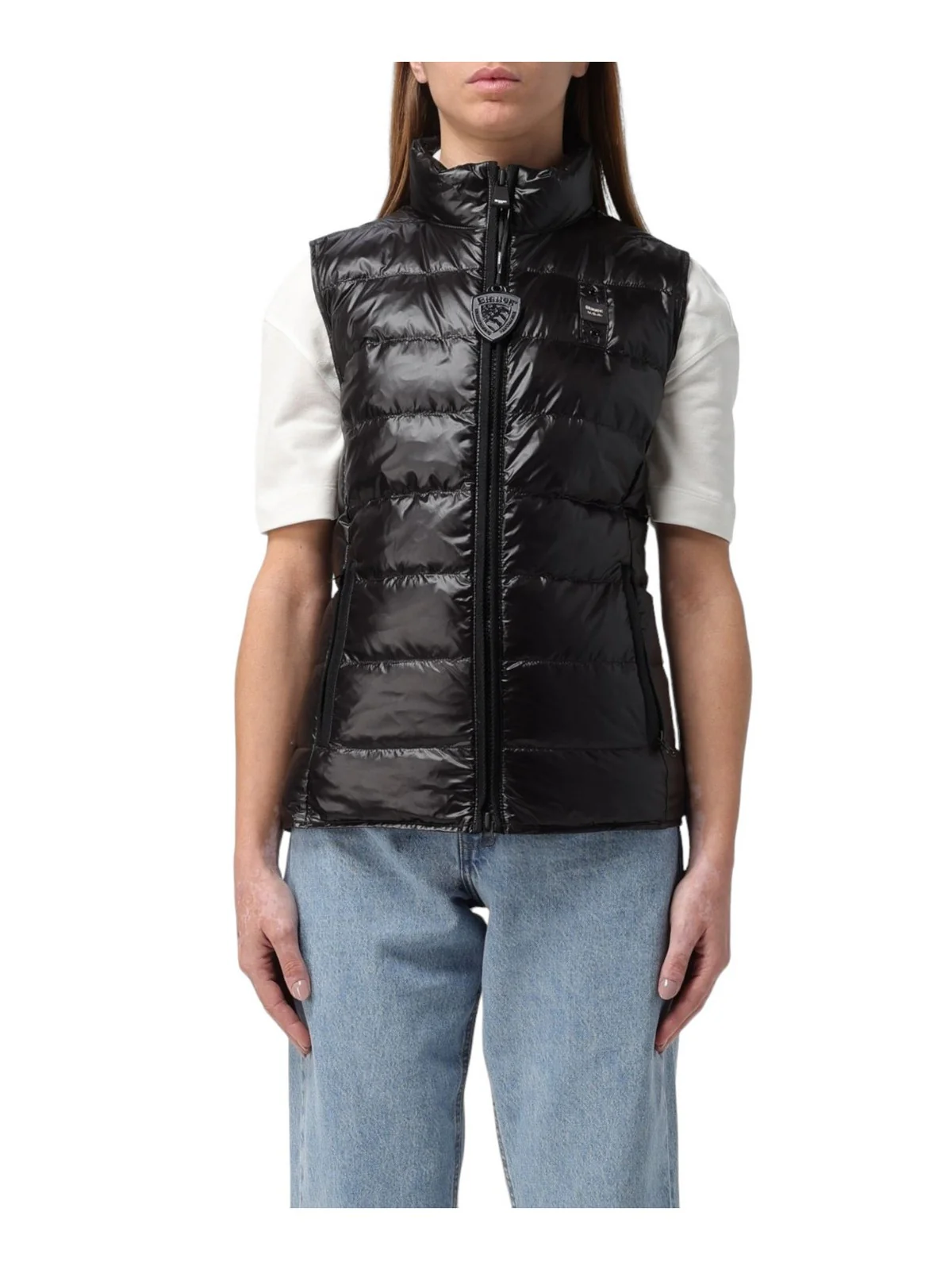 BLAUER Gilet Donna 24SBLDX03052 005050 999 Nero - Image 2