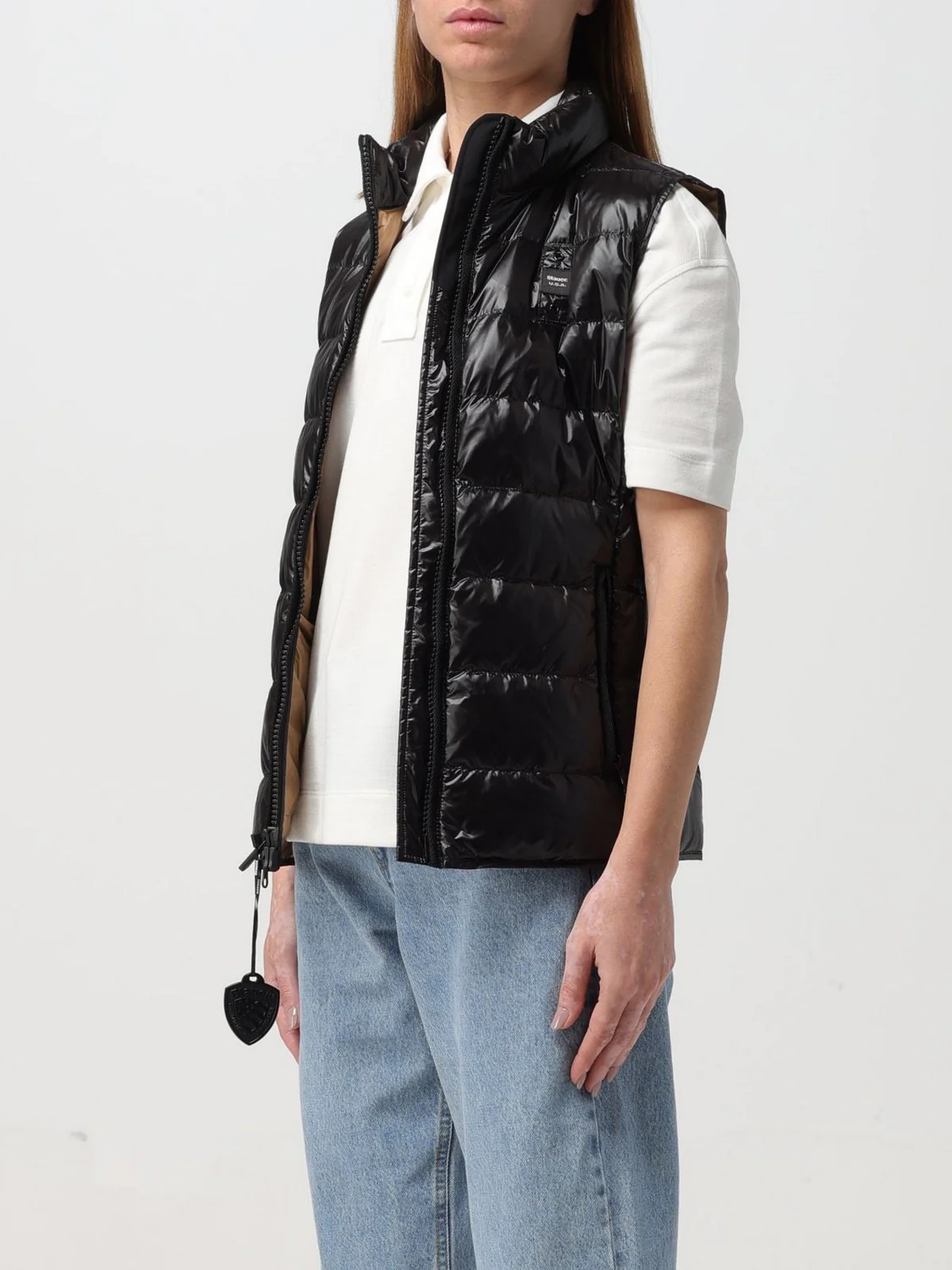BLAUER Gilet Donna 24SBLDX03052 005050 999 Nero - Image 4