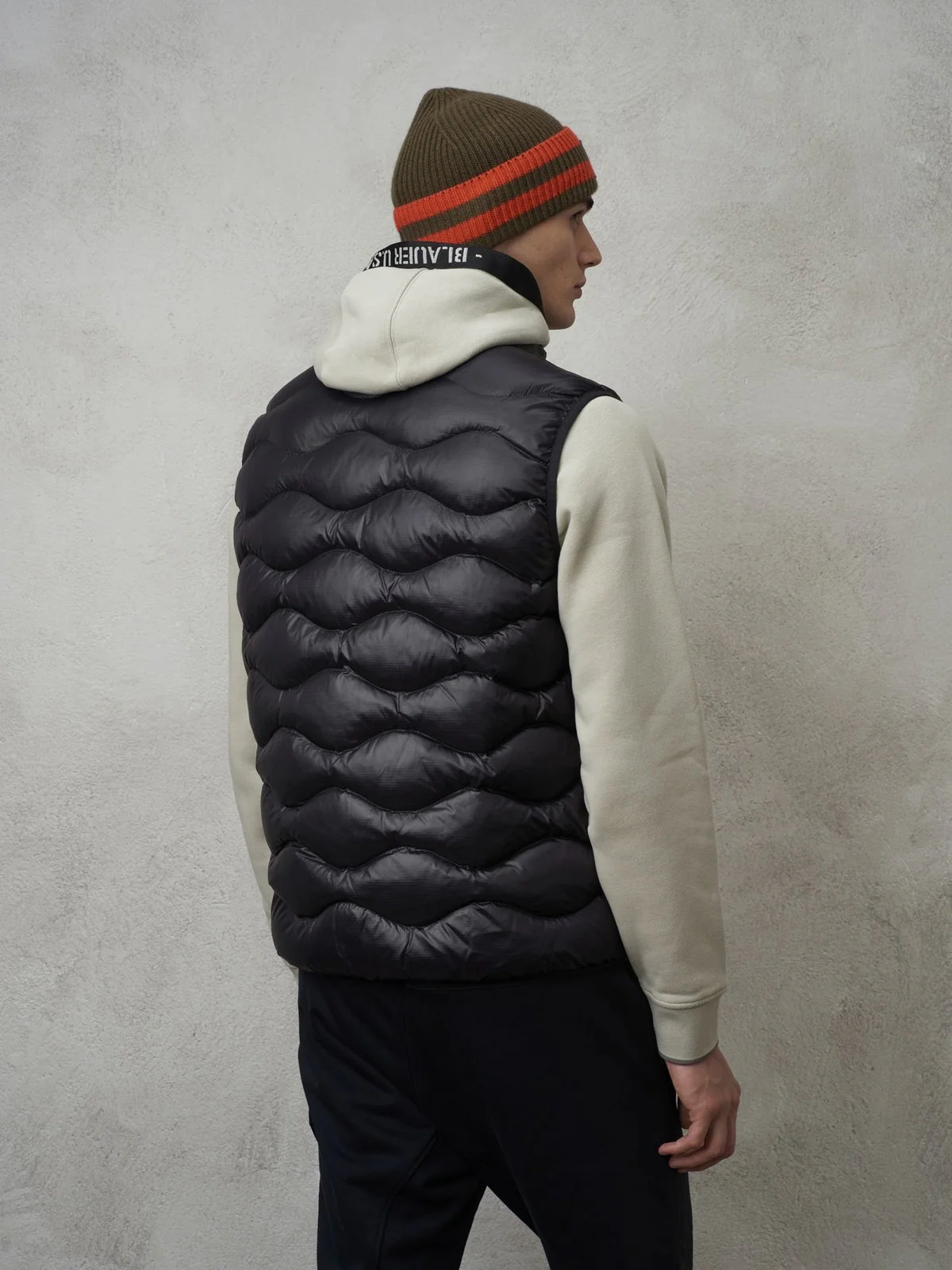 BLAUER Gilet Uomo  23WBLUX02085 005958 999TT Nero - Image 4
