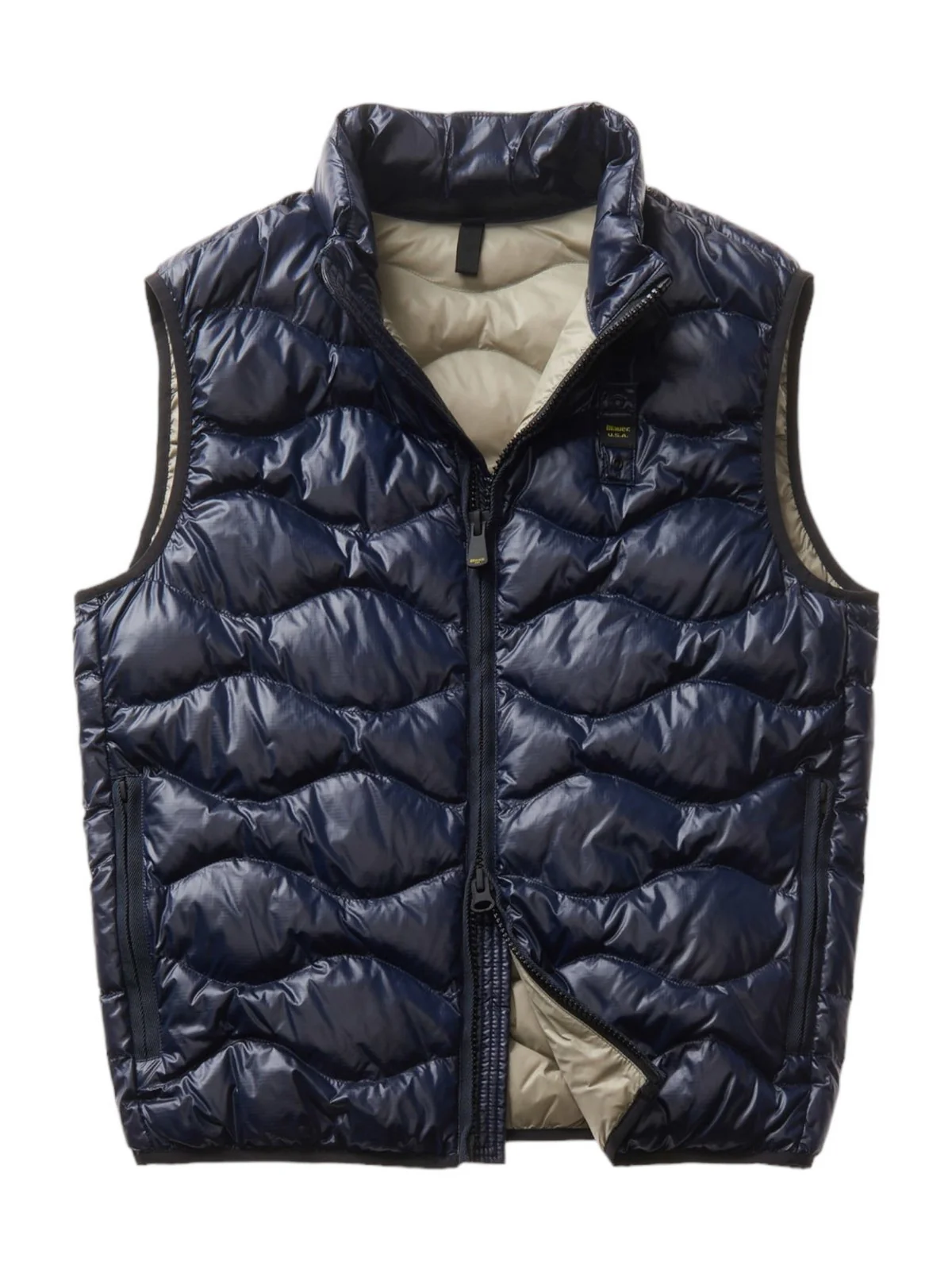 BLAUER Gilet Uomo 24SBLUX02058 005958 888 Blu