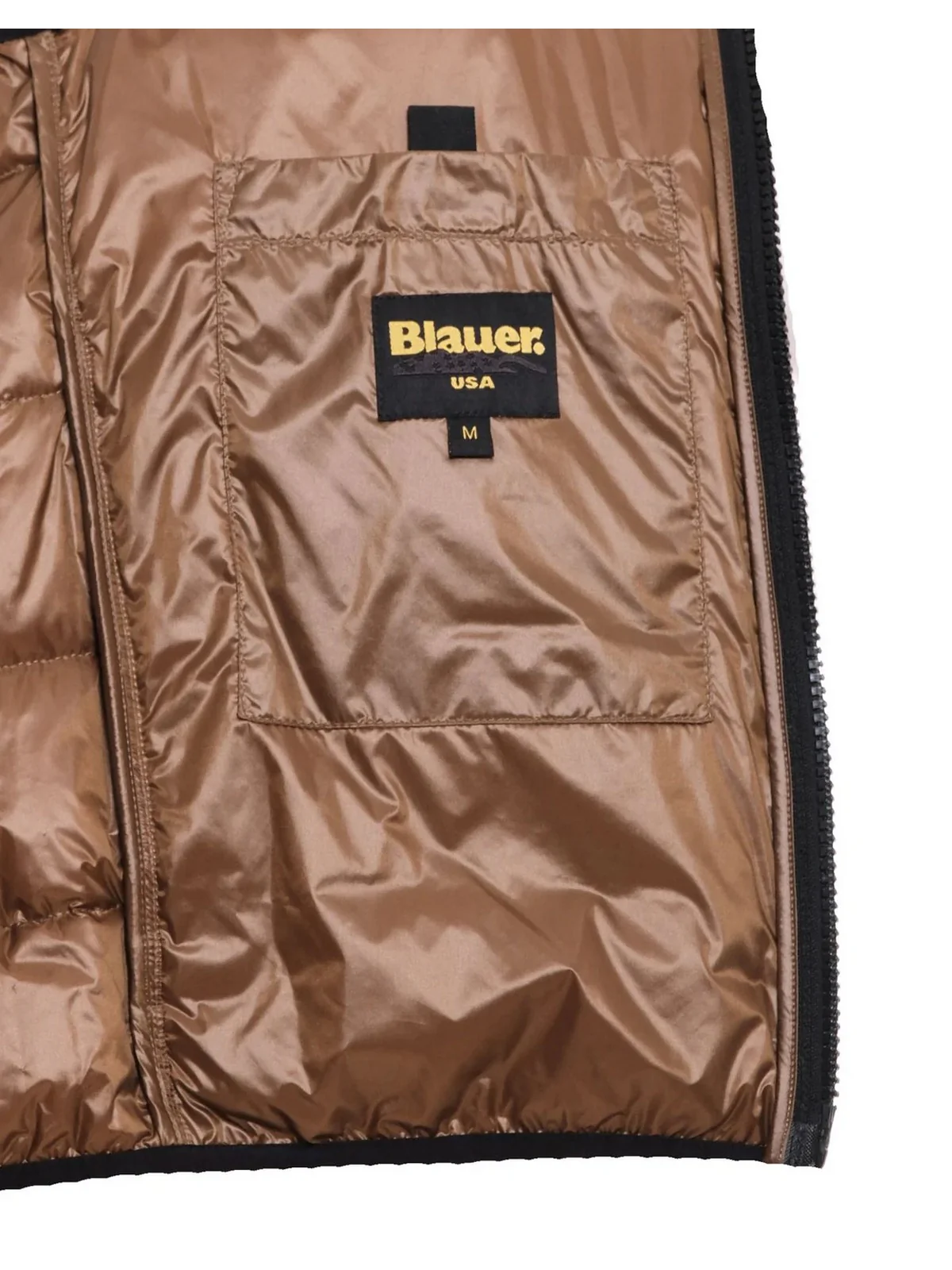 BLAUER Gilet Uomo  24SBLUX03054 006719 999 Nero - Image 2