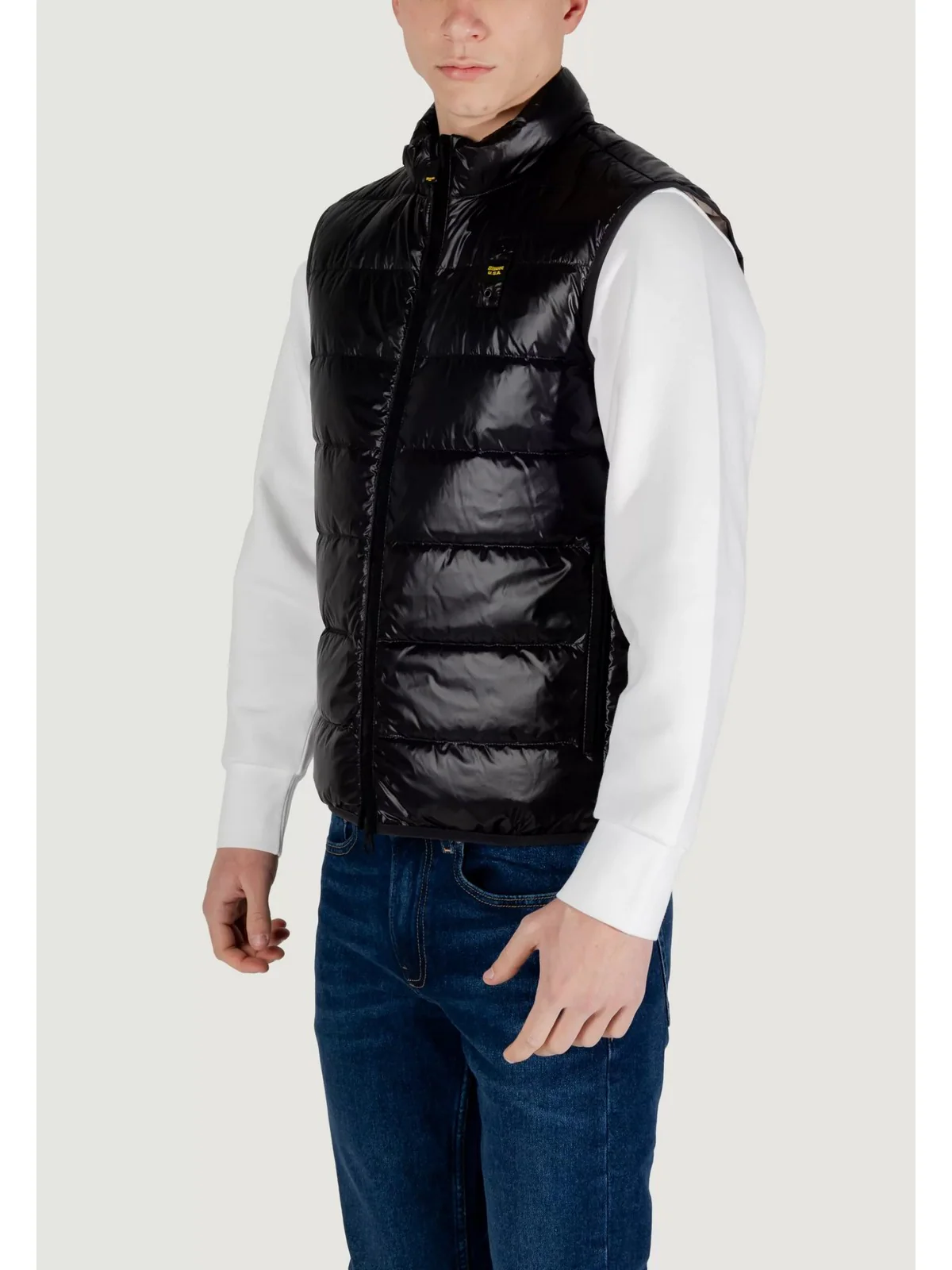 BLAUER Gilet Uomo RAWSON 25SBLUX03226 006719 999 NERO - Image 2