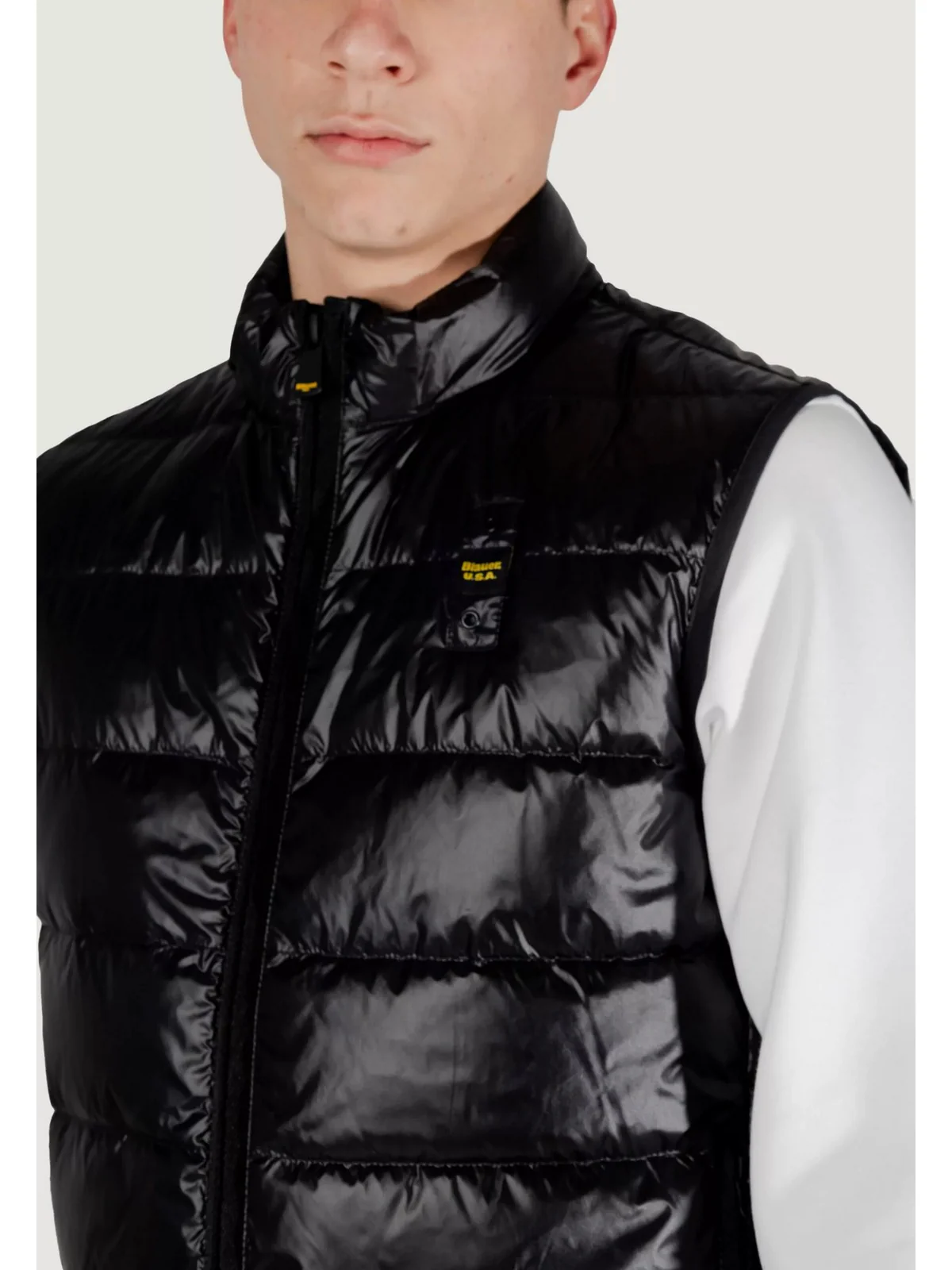 BLAUER Gilet Uomo RAWSON 25SBLUX03226 006719 999 NERO - Image 4