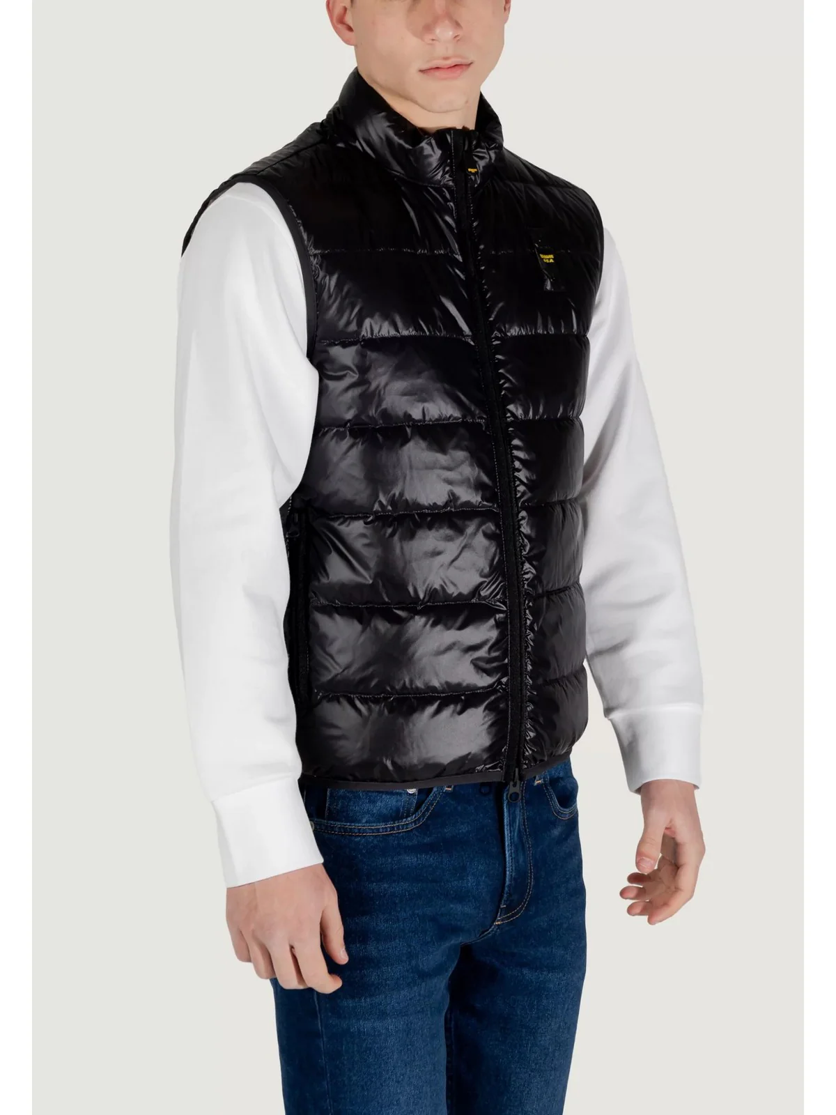 BLAUER Gilet Uomo RAWSON 25SBLUX03226 006719 999 NERO - Image 5