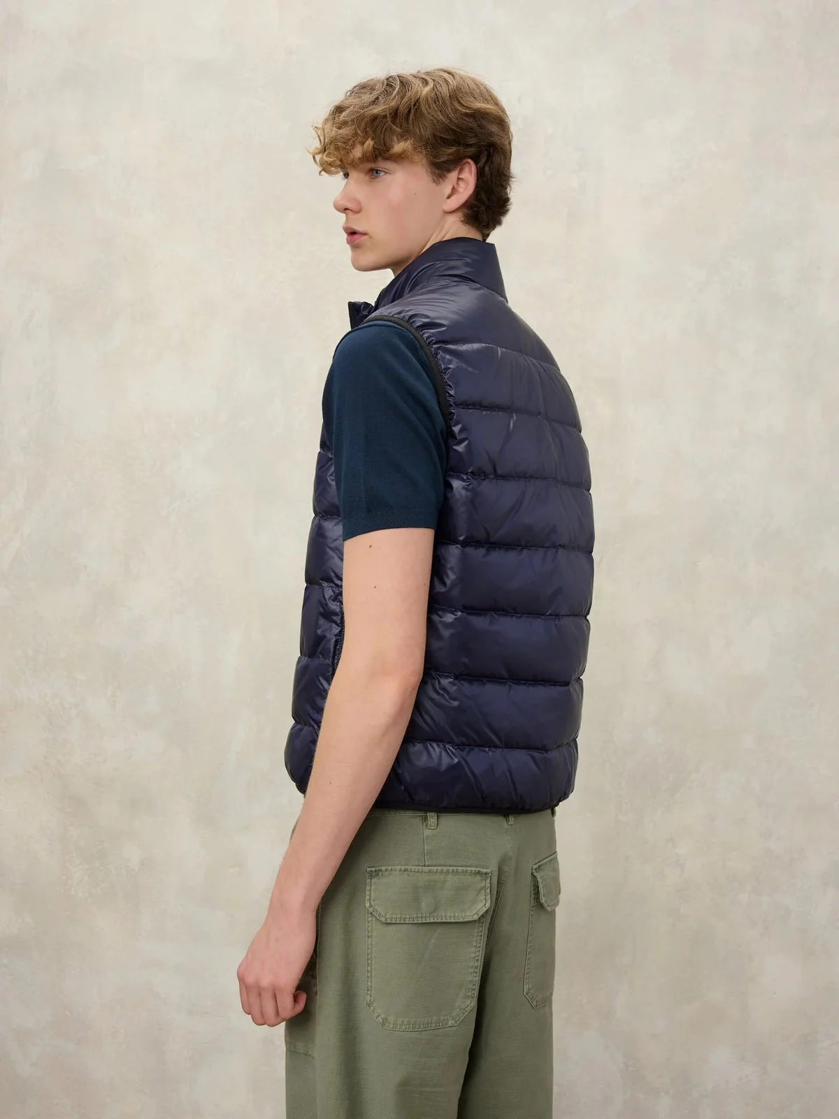 BLAUER Gilet Uomo RAWSON 26SBLUX03232 006719 888LL BLU interno LIGHT BLUE 80E - Image 3