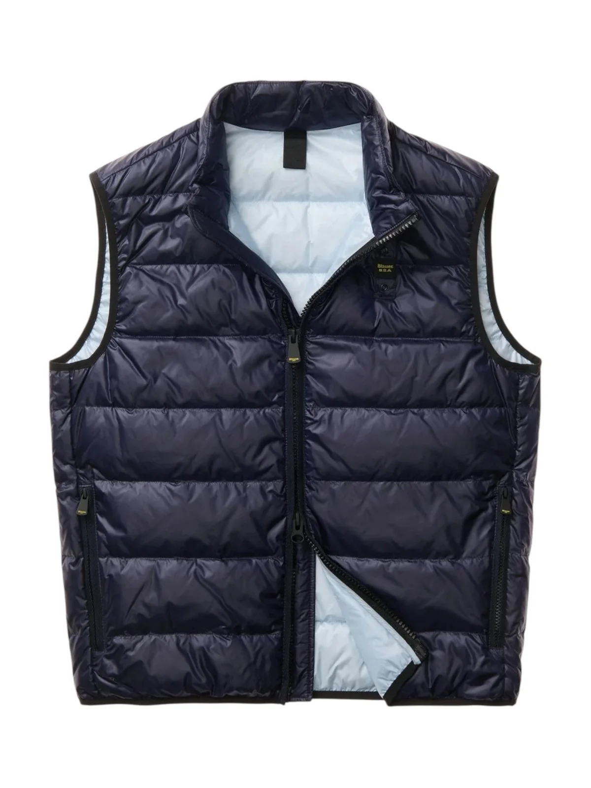 BLAUER Gilet Uomo RAWSON 26SBLUX03232 006719 888LL BLU interno LIGHT BLUE 80E - Image 5