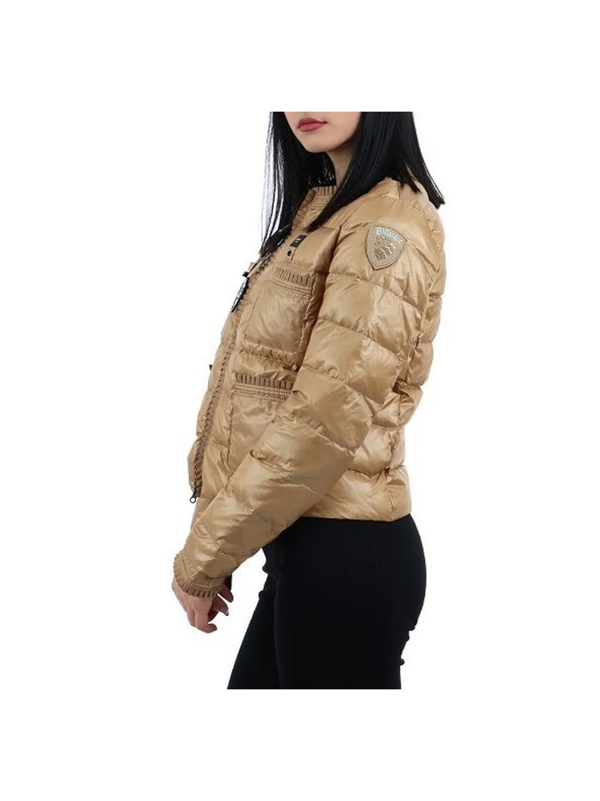 BLAUER Giubbino Donna  24SBLDC03053 005050 287 Marrone - Image 3