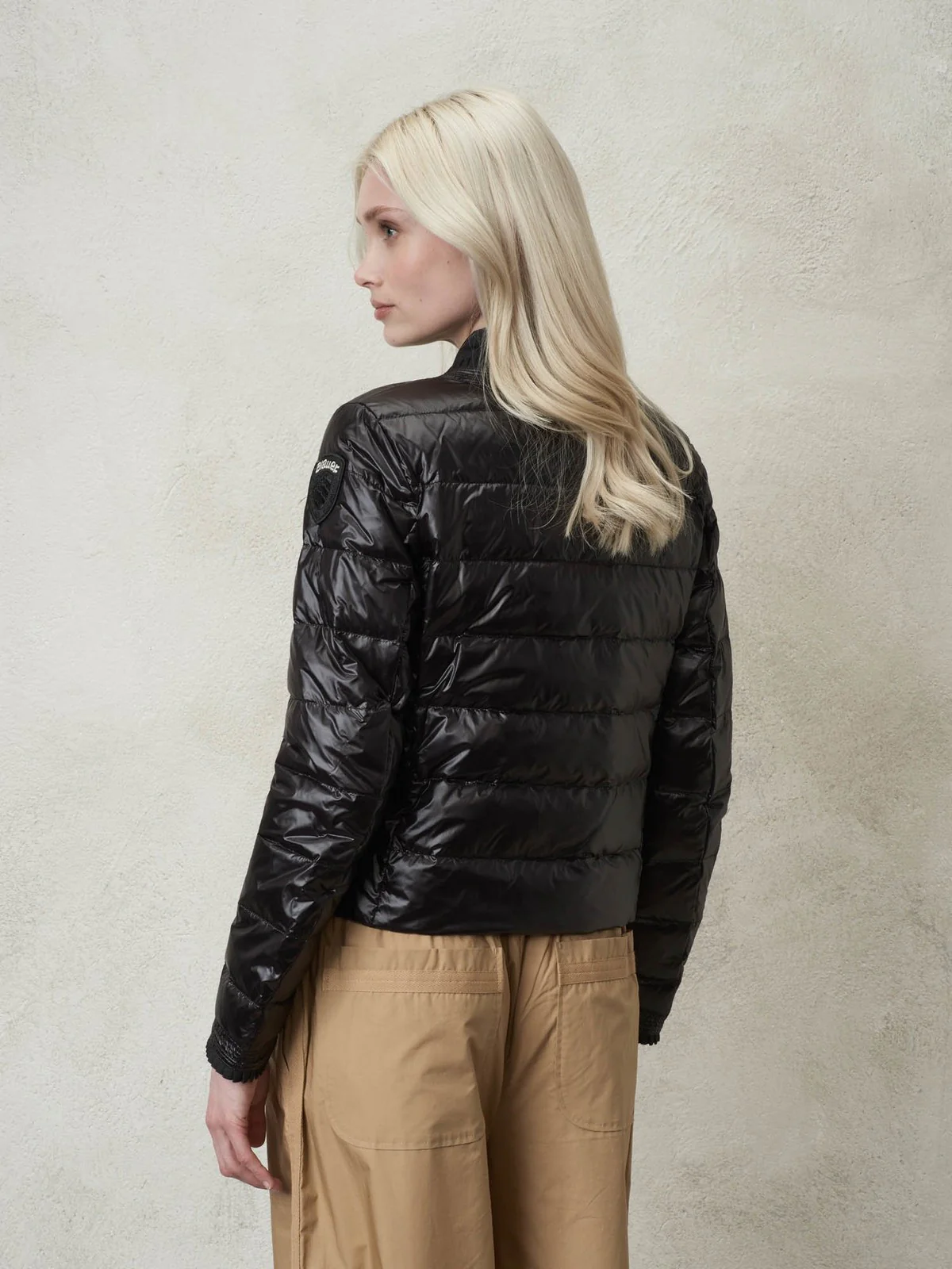 BLAUER Giubbino Donna 24SBLDC03053 005050 999 Nero - Image 4