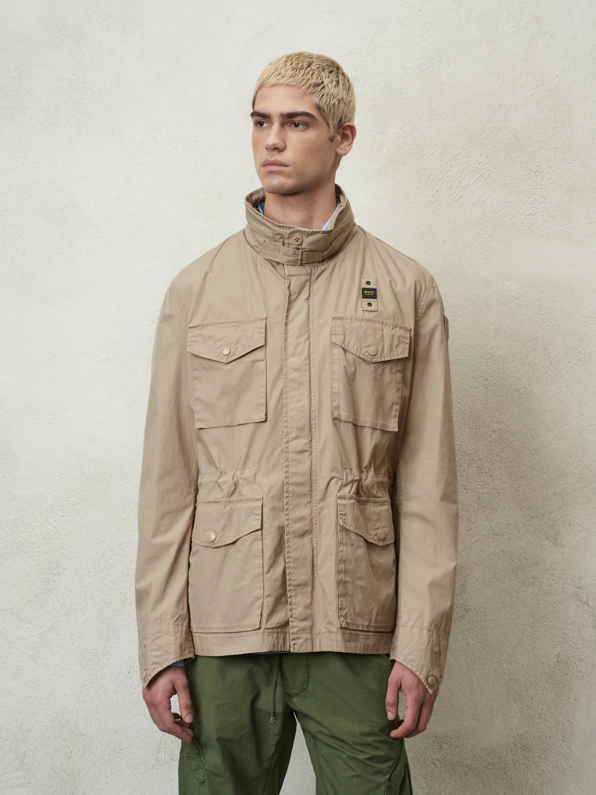 BLAUER Giubbino Uomo  24SBLUB04138 006854 285 Beige - Image 2