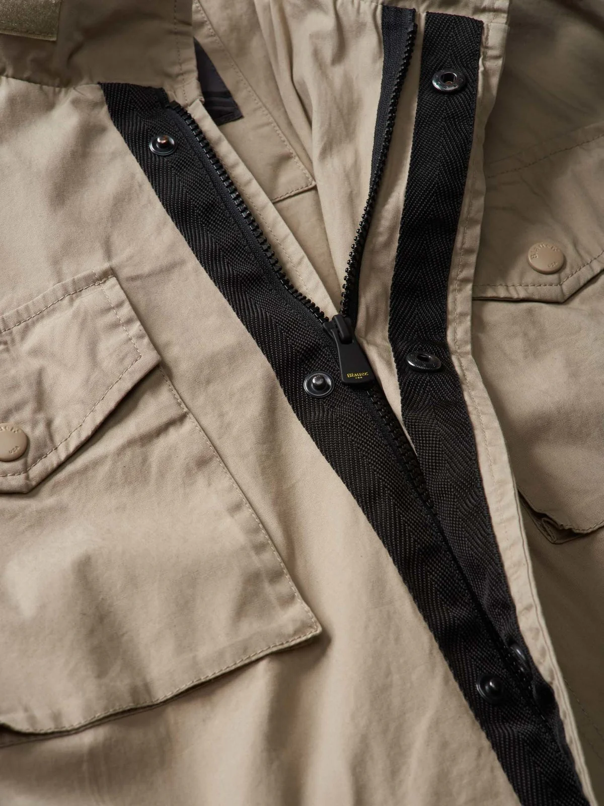 BLAUER Giubbino Uomo  24SBLUB04138 006854 285 Beige - Image 3