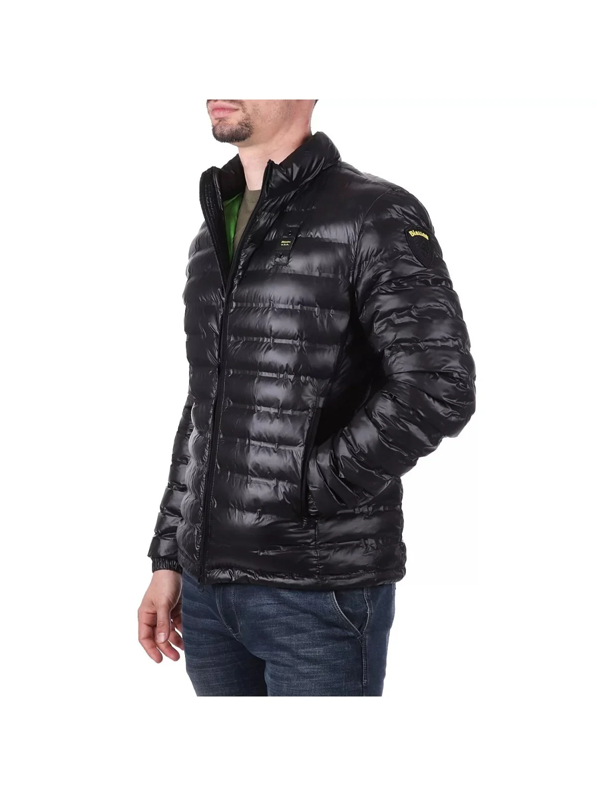 BLAUER Giubbino Uomo 24SBLUC02545 006100 999 Nero - Image 5