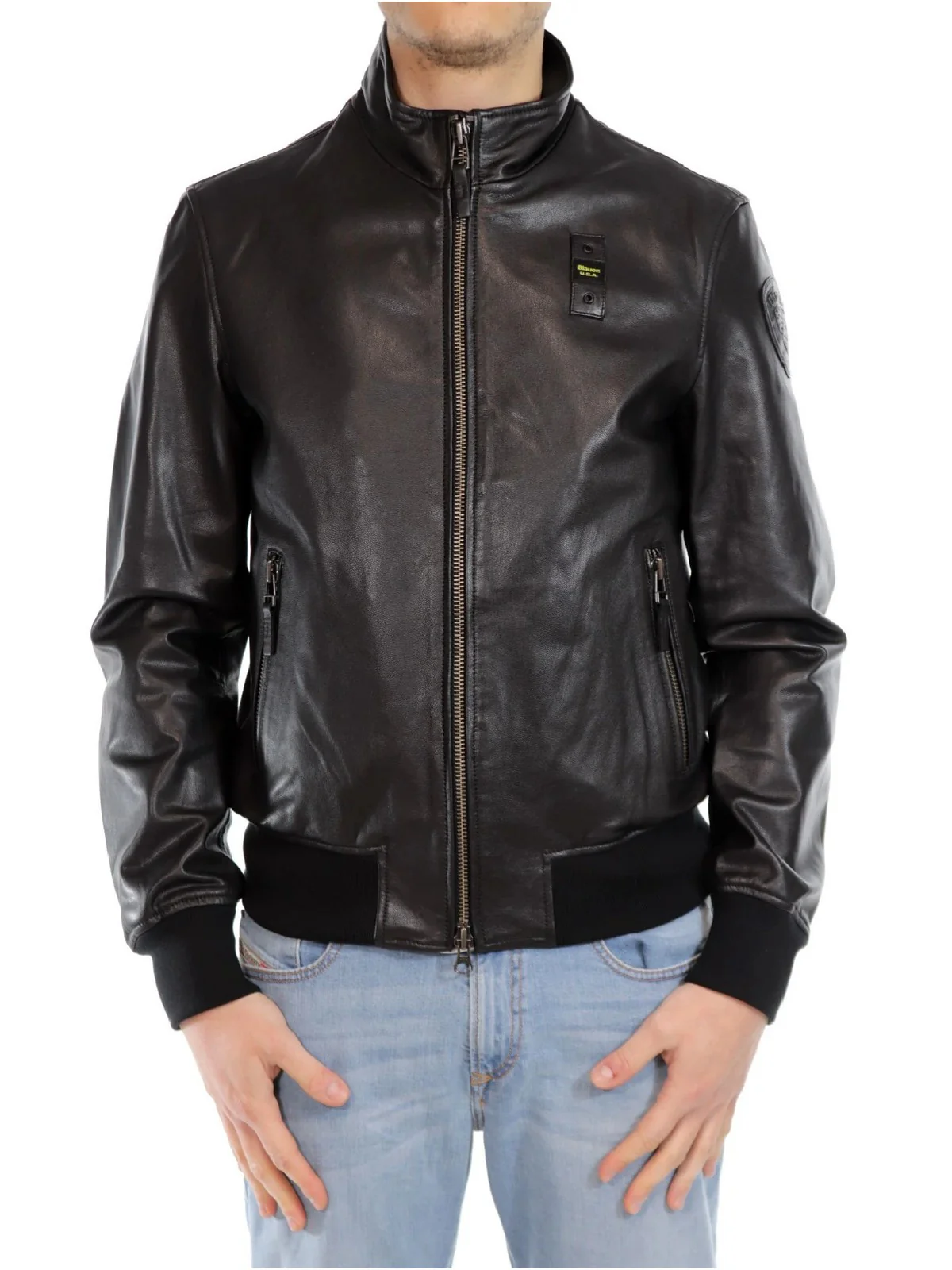 BLAUER Giubbino Uomo 24SBLUL02417 006543 999 Nero - Image 2