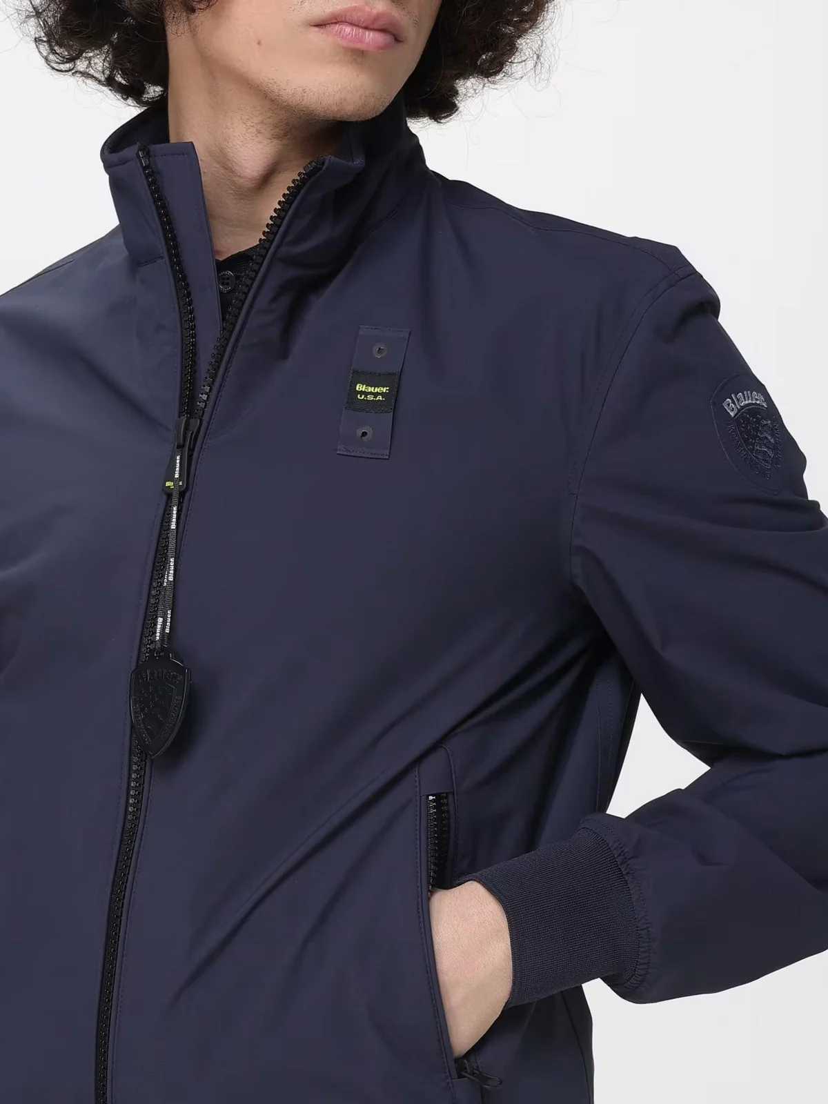 BLAUER Giubbino Uomo ANSON 26SBLUC11231 006787 888 Blu - Image 3