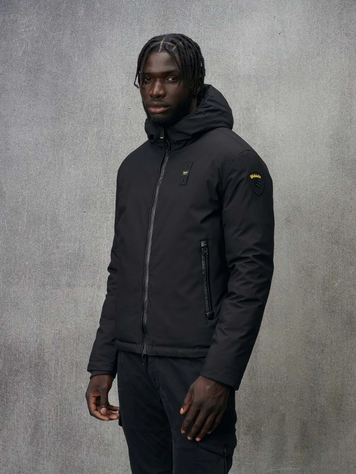 BLAUER Giubbino Uomo BALLARD 24WBLUC06054 005480 999 Nero - Image 3