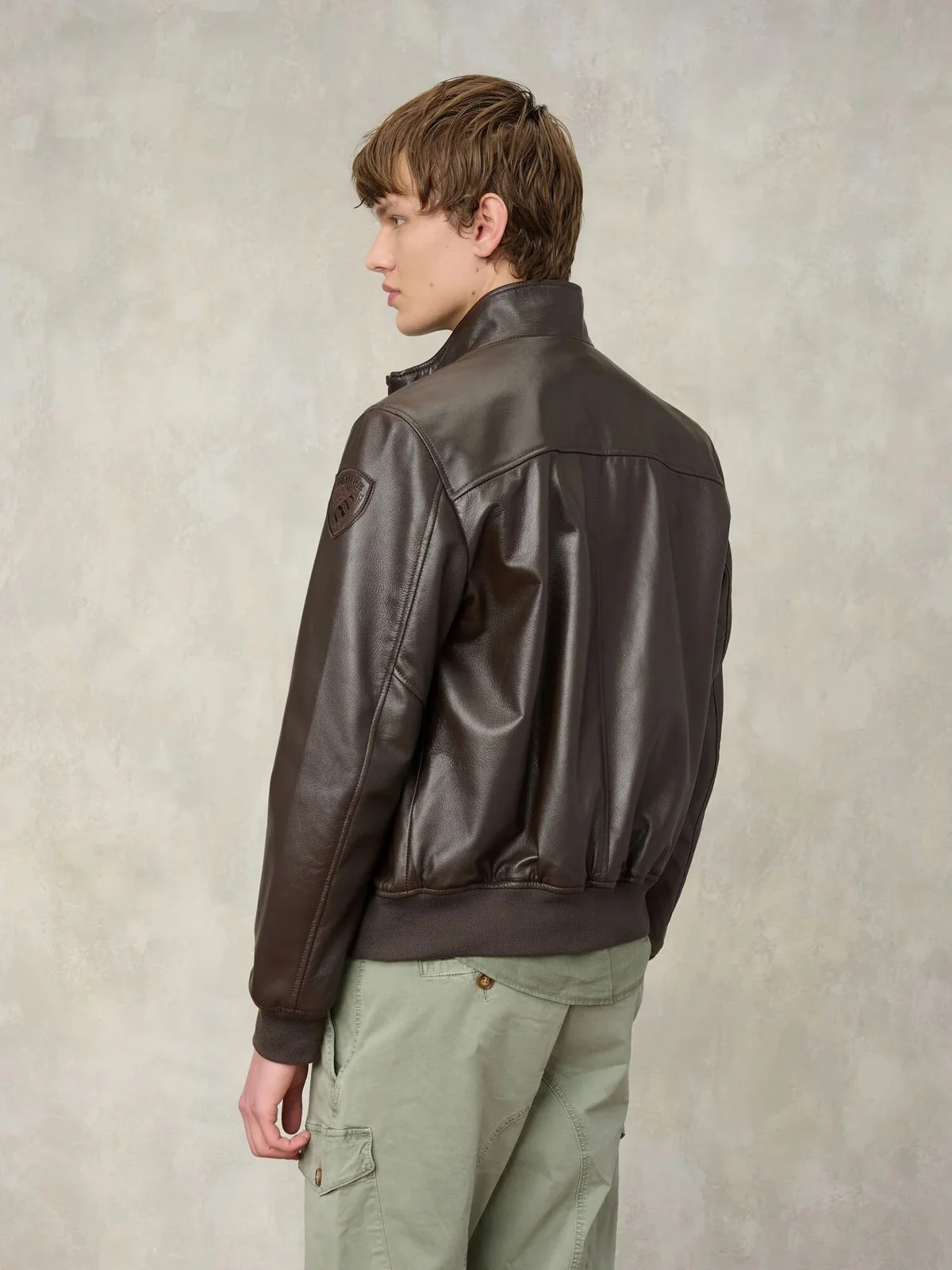 BLAUER Giubbino Uomo CONISTON 26SBLUL02441 007515 392 NERO CAFFE' - Image 4