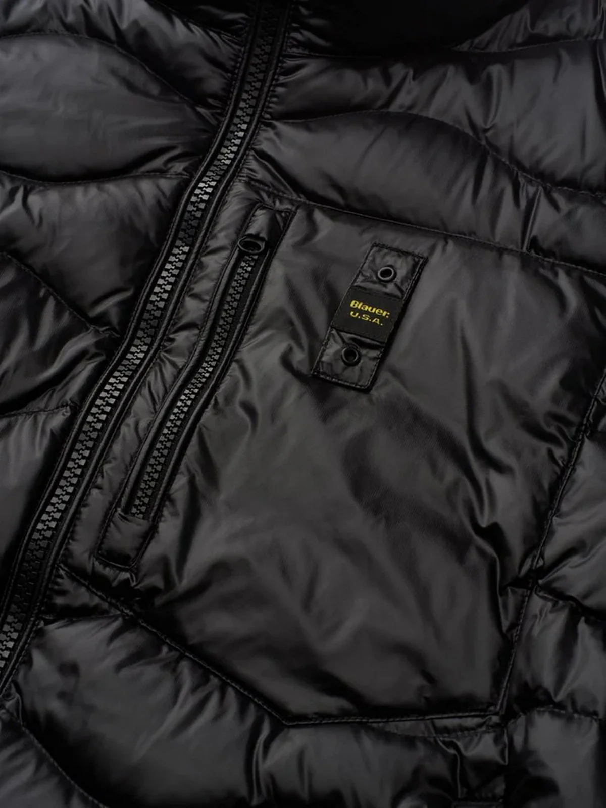 BLAUER Giubbino Uomo Daniel 25SBLUC03013 006719 999 NERO - Image 3