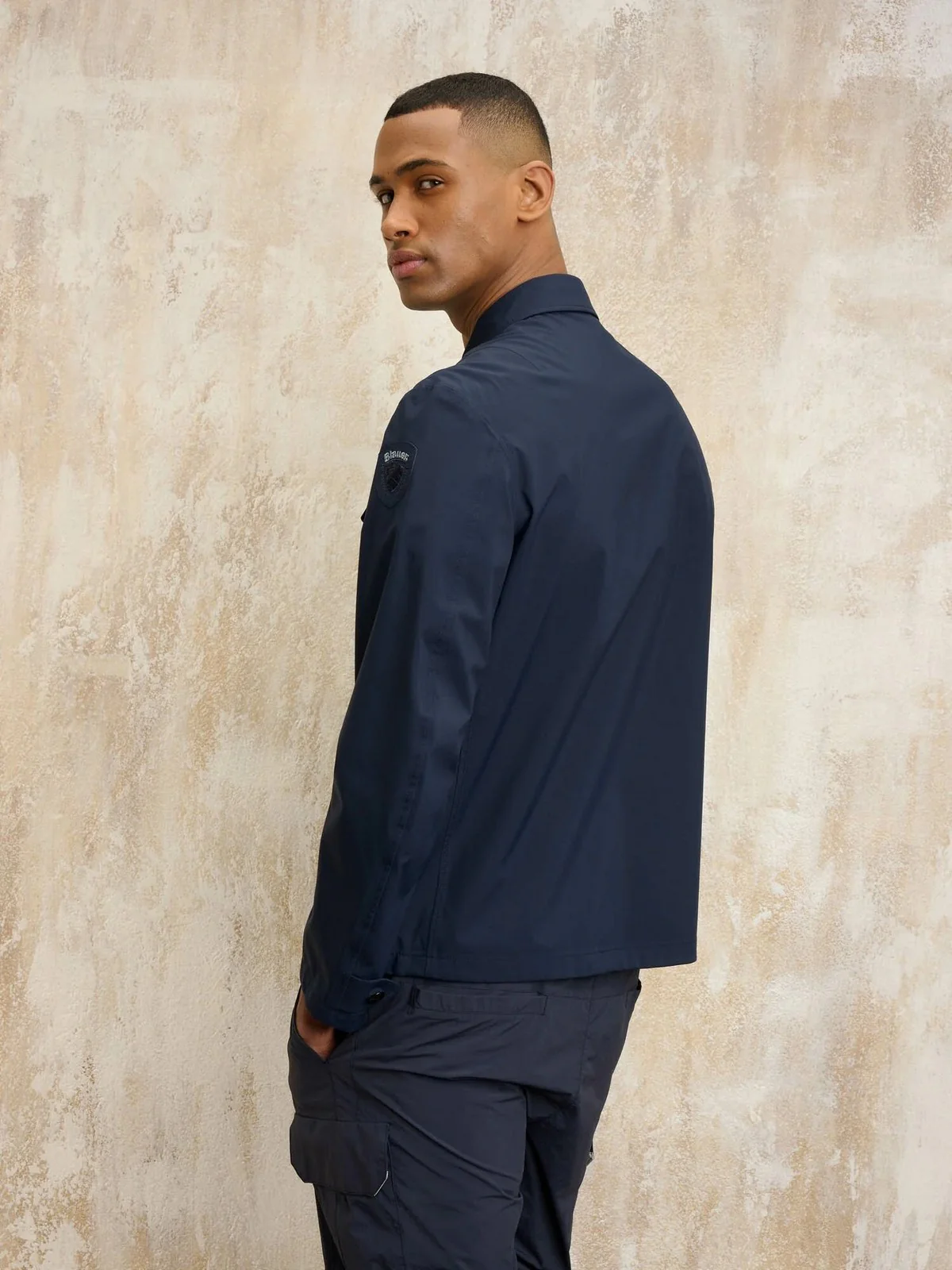 BLAUER Giubbino Uomo GORHAM 25SBLUC11569 006787 888 Blu - Image 2