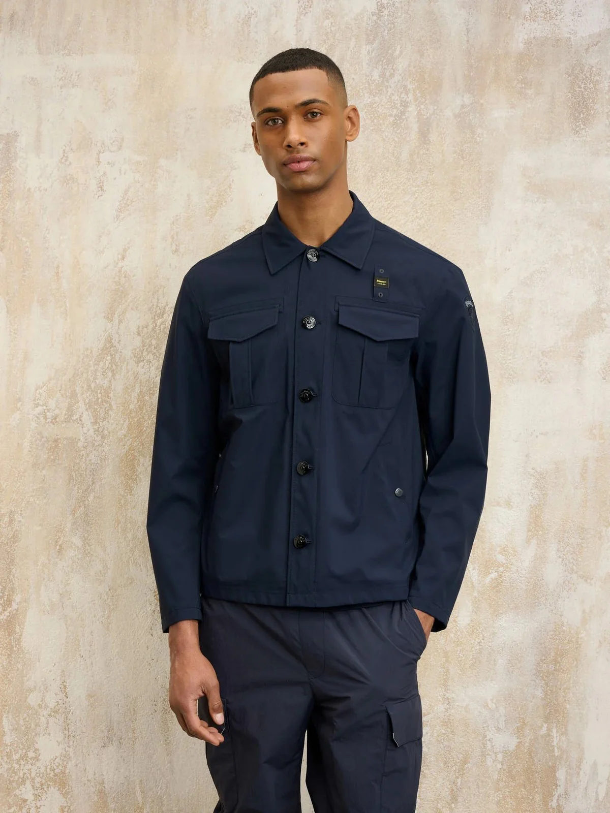 BLAUER Giubbino Uomo GORHAM 25SBLUC11569 006787 888 Blu - Image 3