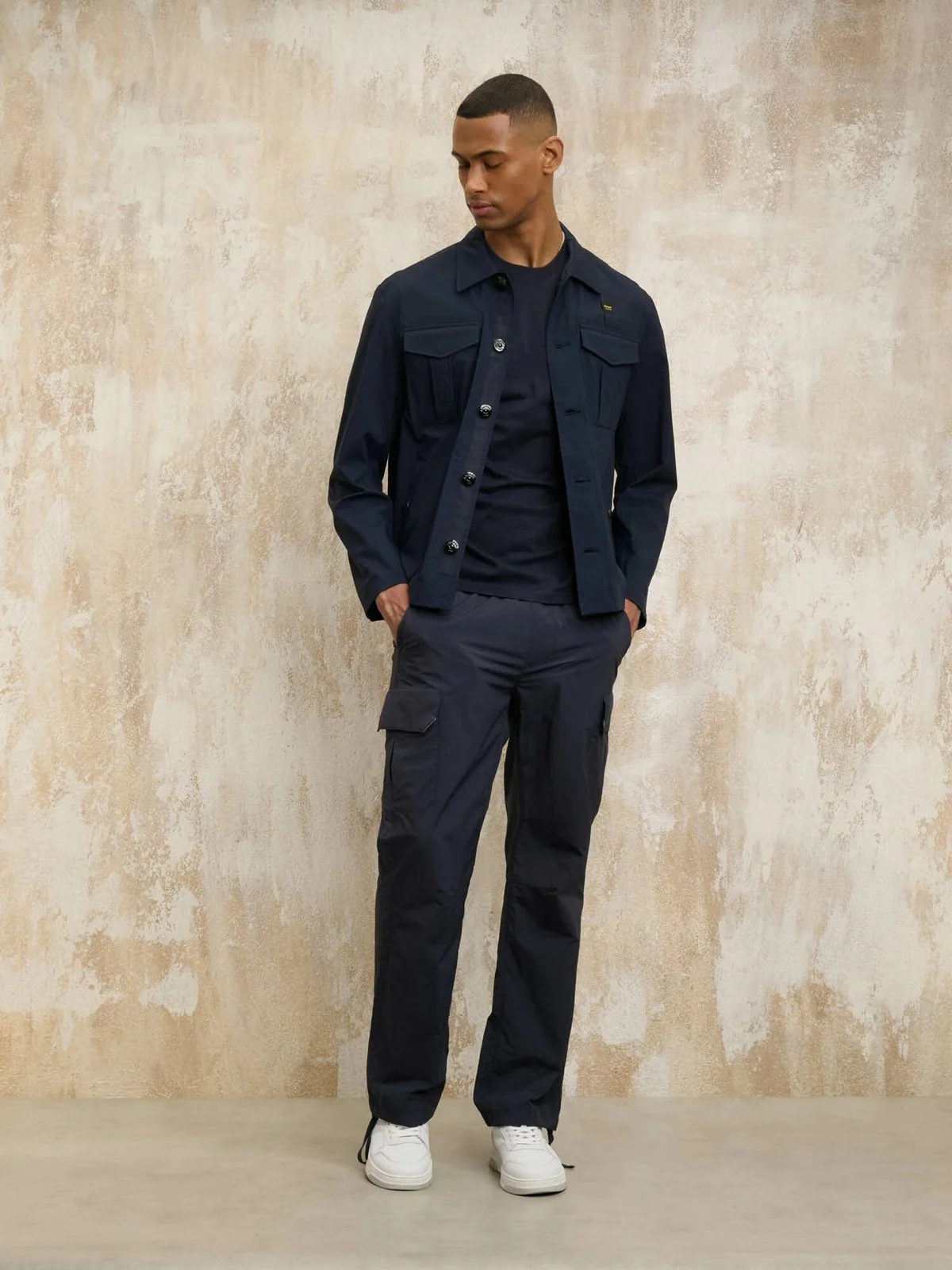 BLAUER Giubbino Uomo GORHAM 25SBLUC11569 006787 888 Blu - Image 4
