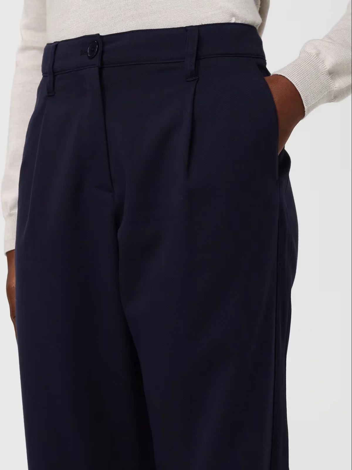 BLAUER Pantalone Donna BLAINE 25WBLDP01291 007324 888 Blu - Image 4