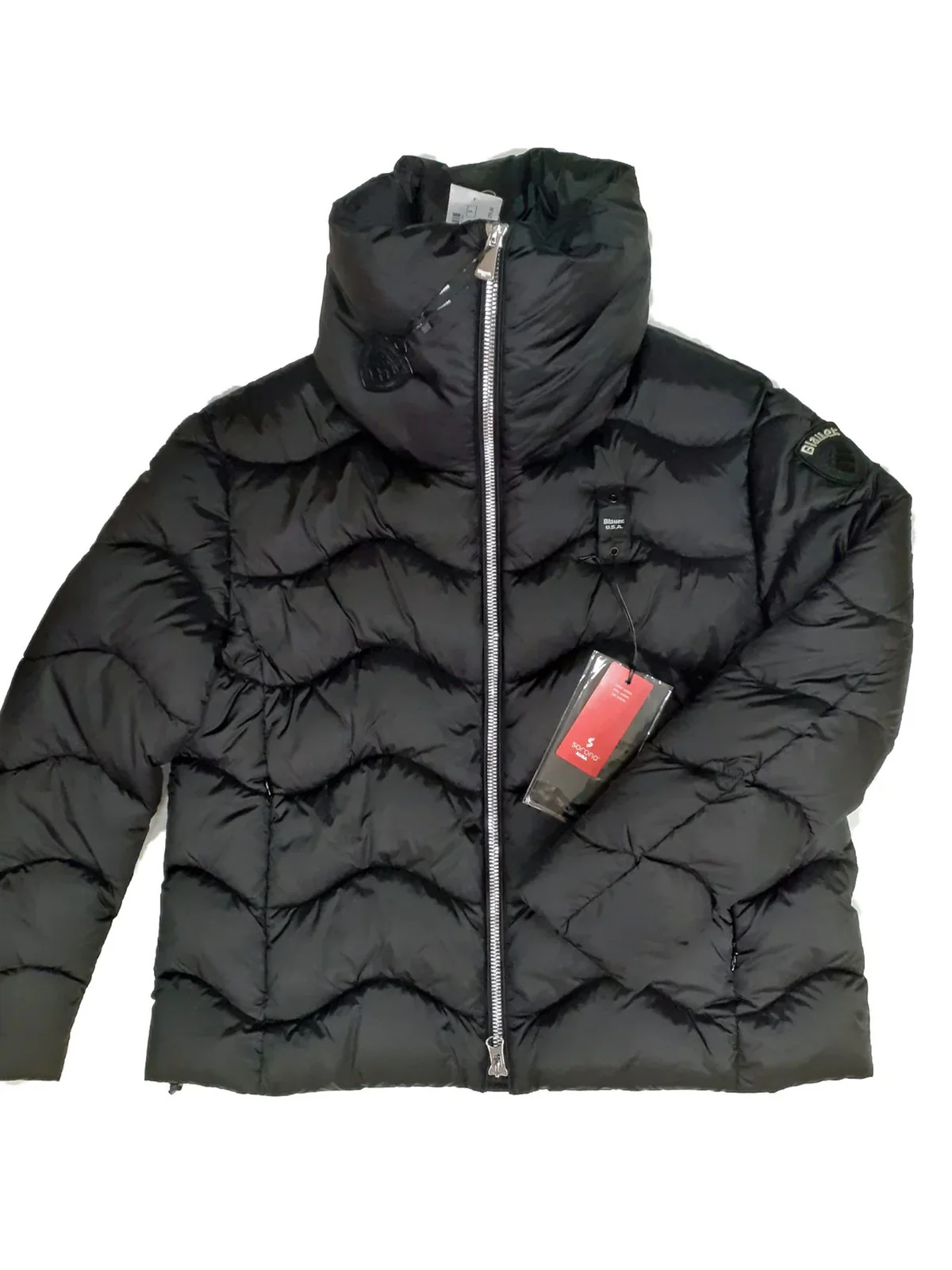 BLAUER Piumino Donna  23WBLDC02119 006636 999 Nero - Image 2