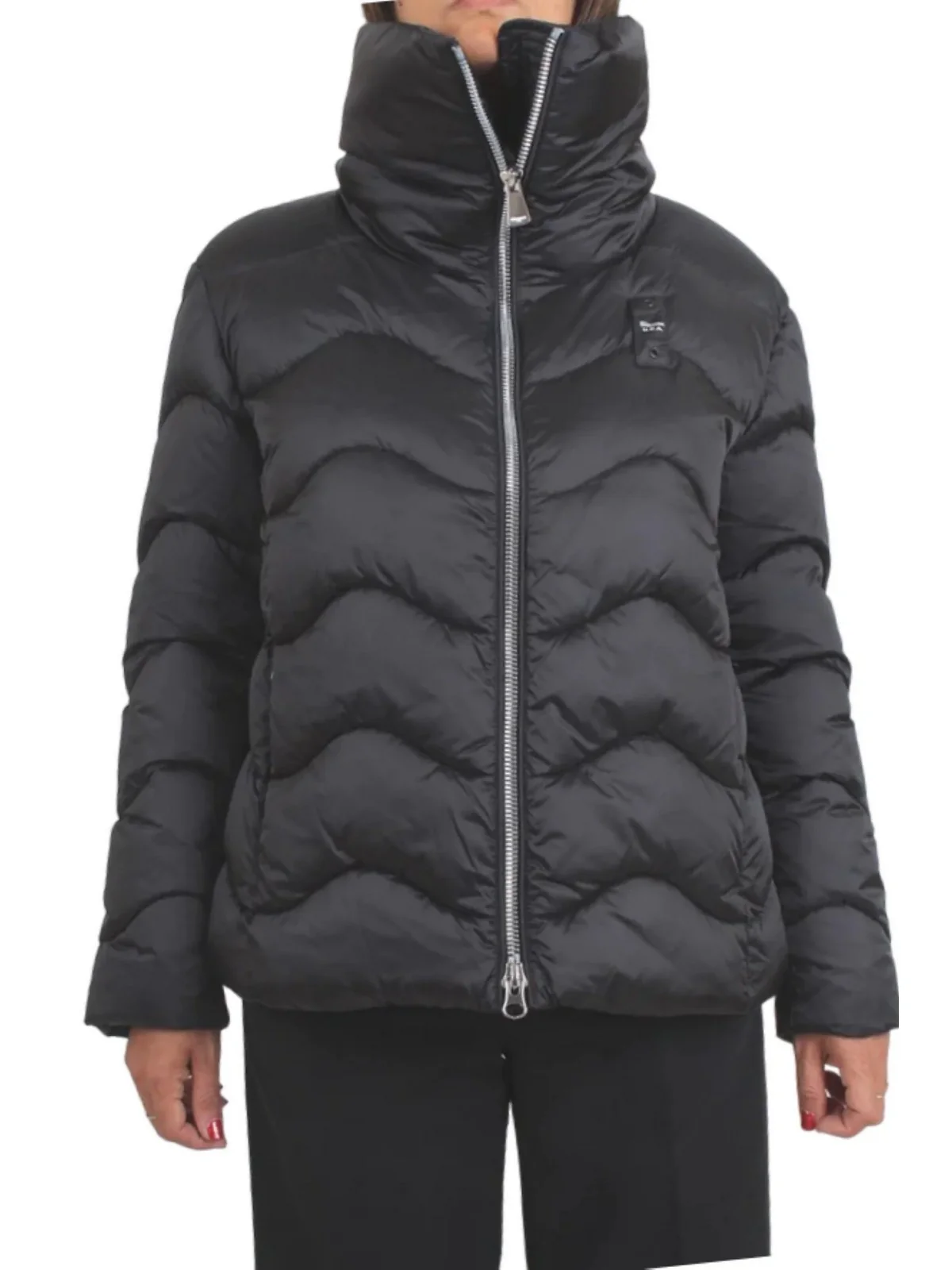 BLAUER Piumino Donna  23WBLDC02119 006636 999 Nero - Image 3