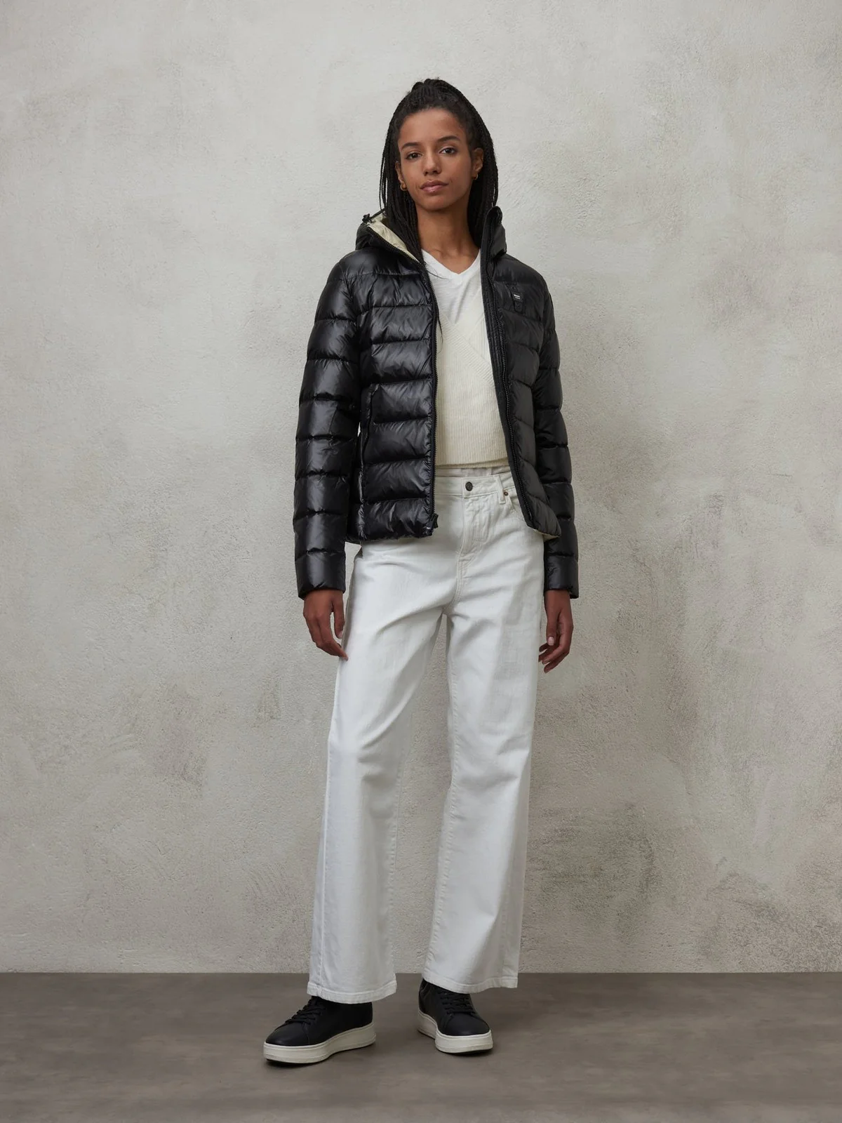 BLAUER Piumino Donna 23WBLDC03089 005050 999EL Nero - Image 5