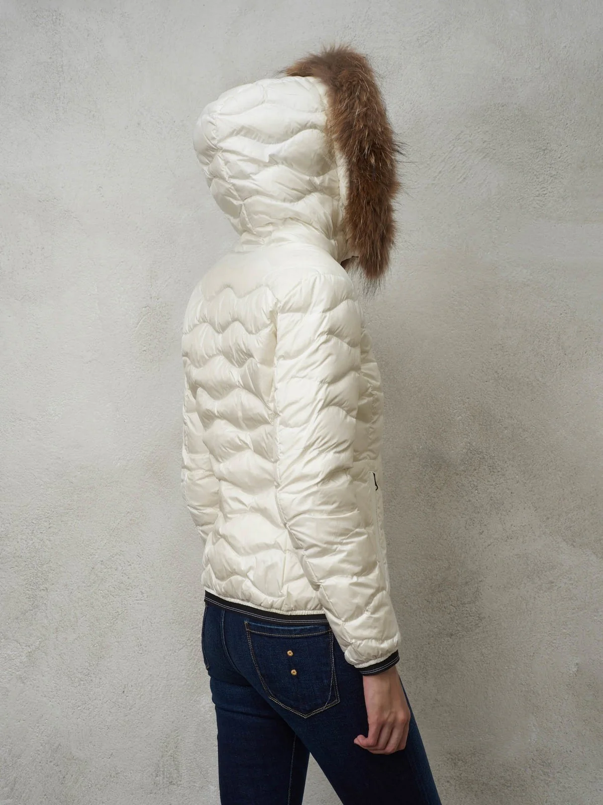 BLAUER Piumino Donna  23WBLDC03093 006047 102 Bianco - Image 4