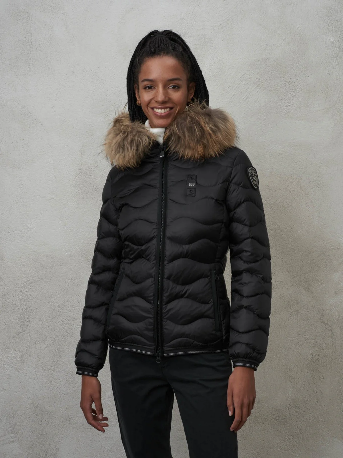 BLAUER Piumino Donna  23WBLDC03093 006047 999 Nero - Image 2