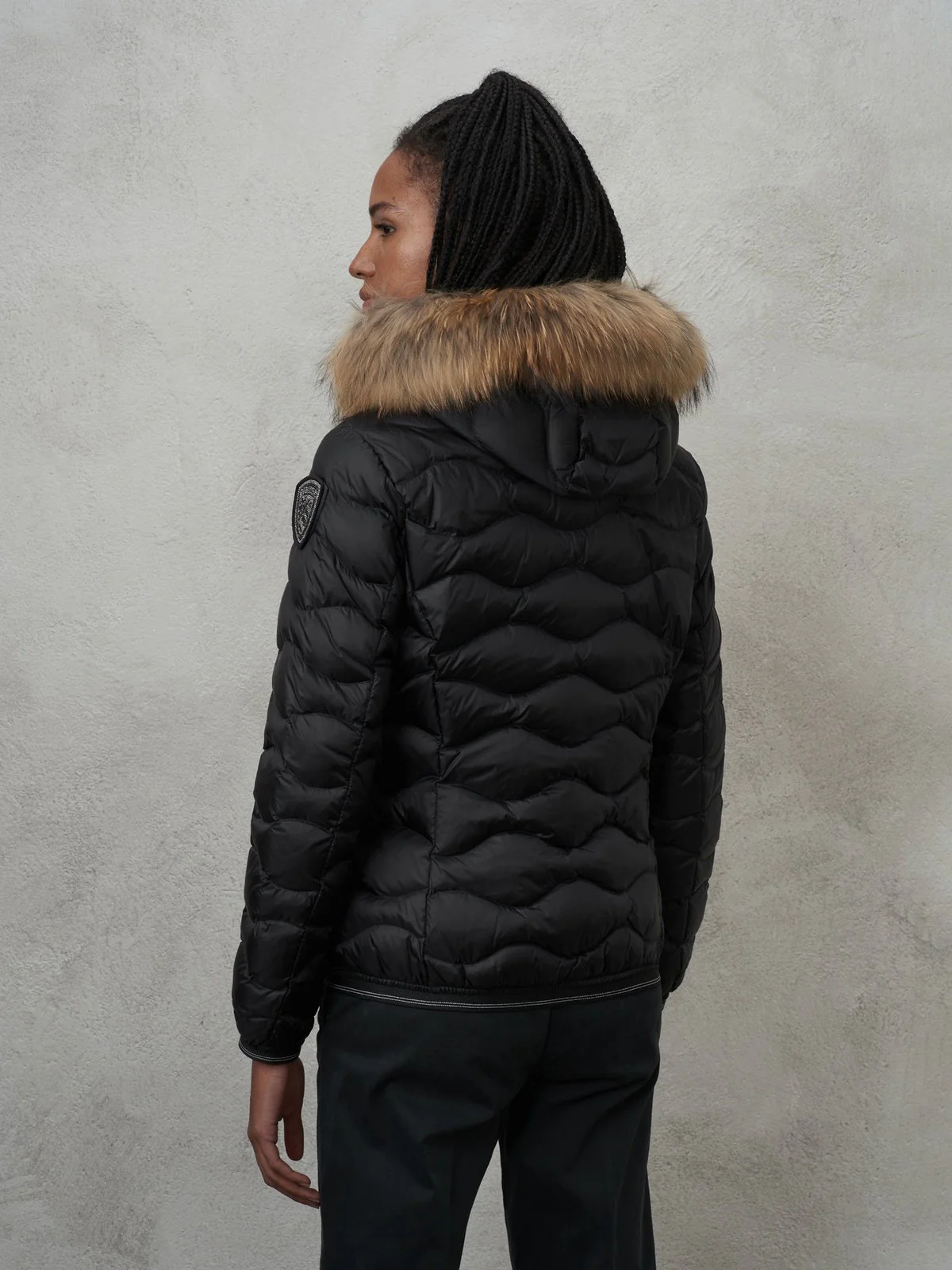 BLAUER Piumino Donna  23WBLDC03093 006047 999 Nero - Image 4