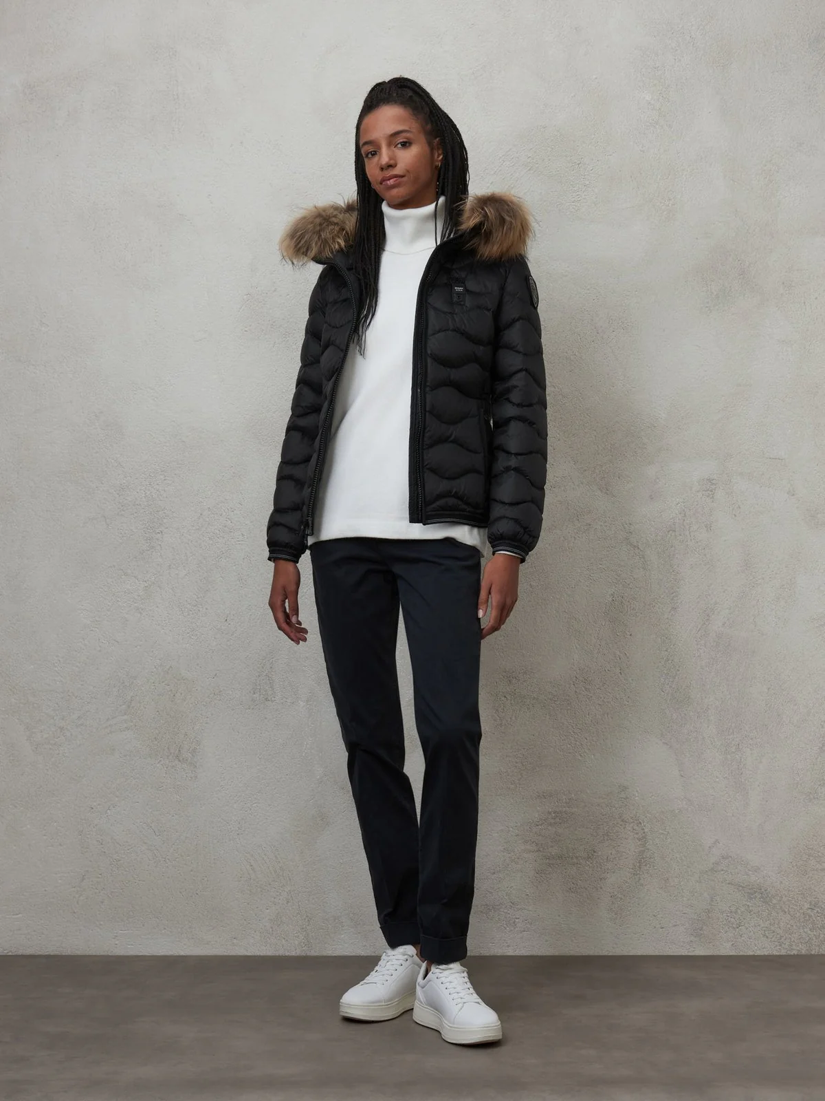 BLAUER Piumino Donna  23WBLDC03093 006047 999 Nero - Image 5