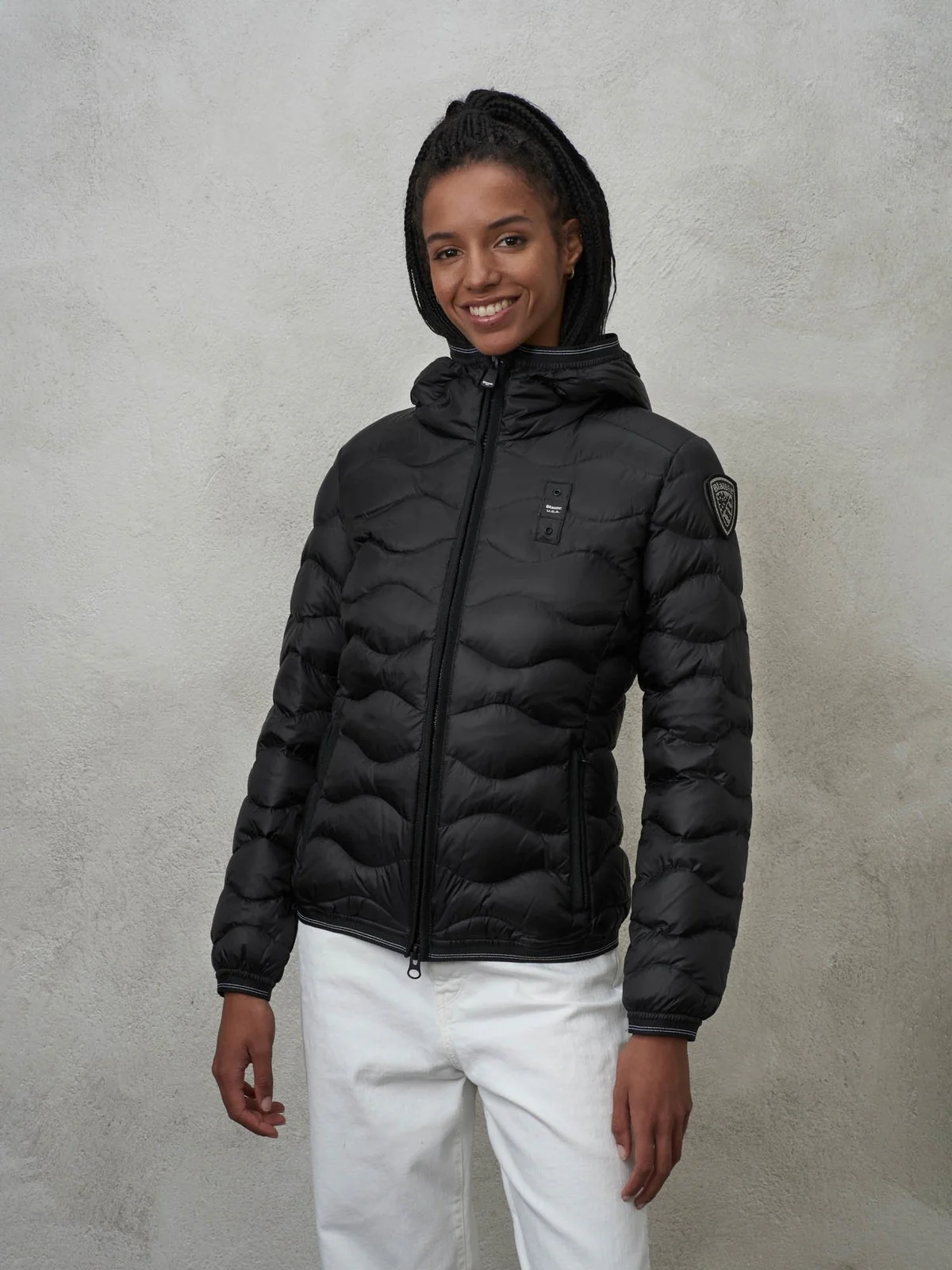 BLAUER Piumino Donna  23WBLDC03095 006047 999 Nero - Image 2