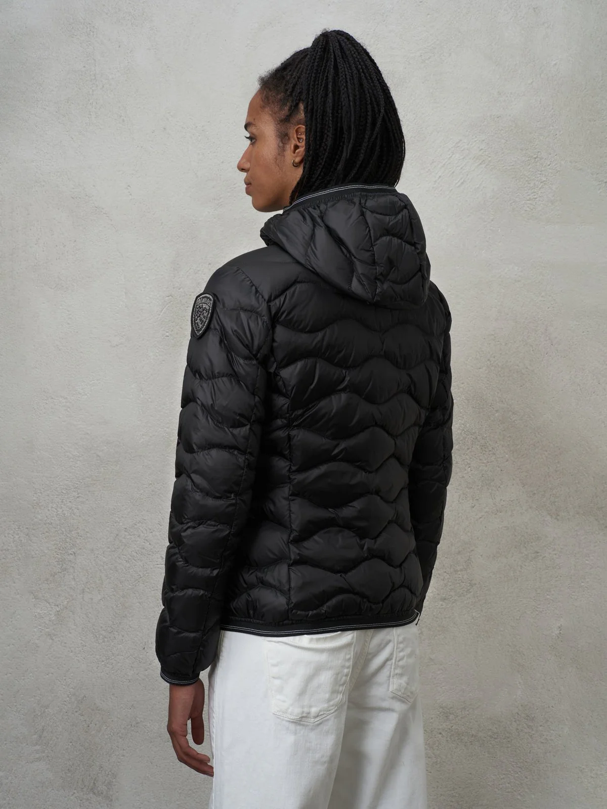 BLAUER Piumino Donna  23WBLDC03095 006047 999 Nero - Image 4