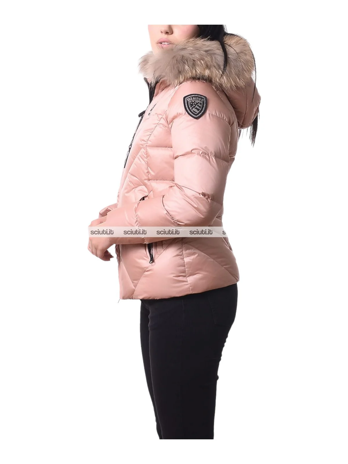 BLAUER Piumino Donna  23WBLDC03141 006047 520OA Rosa - Image 2