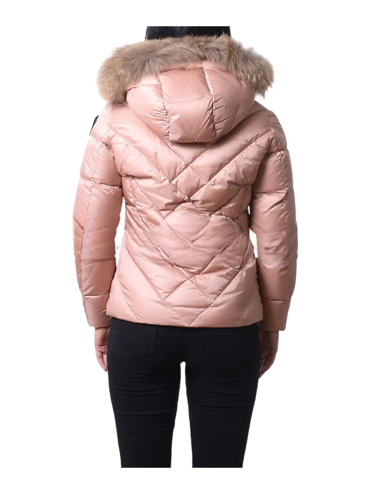 BLAUER Piumino Donna  23WBLDC03141 006047 520OA Rosa - Image 3