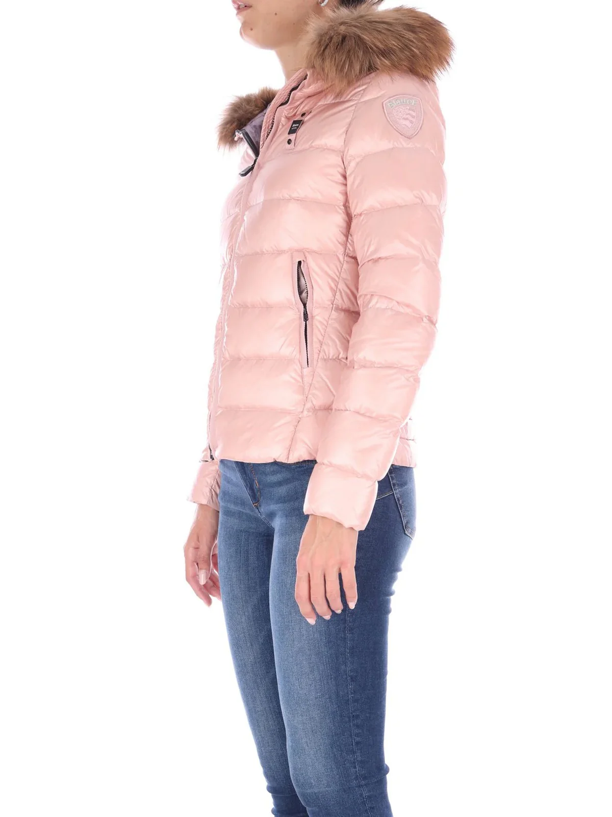 BLAUER Piumino Donna  23WBLDC03148 005050 520OA Rosa - Image 2