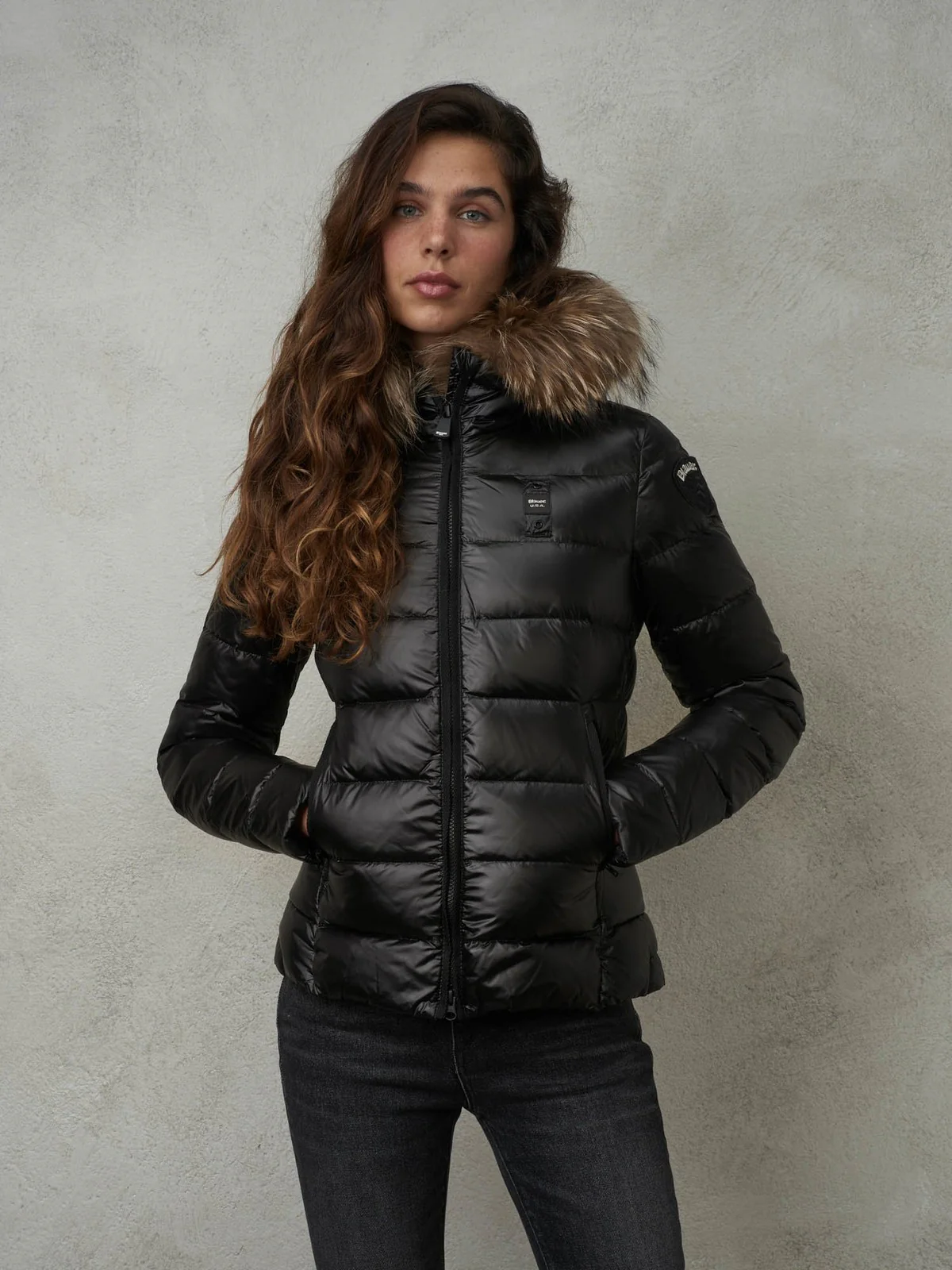 BLAUER Piumino Donna  23WBLDC03148 005050 999EL Nero - Image 2