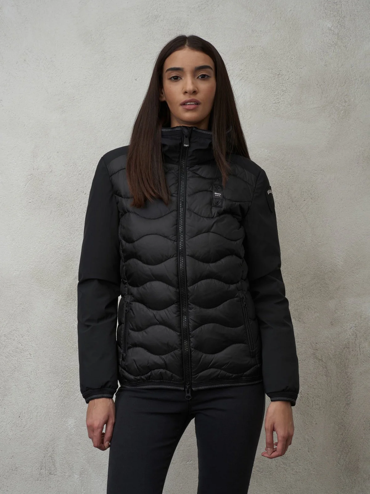 BLAUER Piumino Donna  23WBLDC08108 006628 999 Nero - Image 2