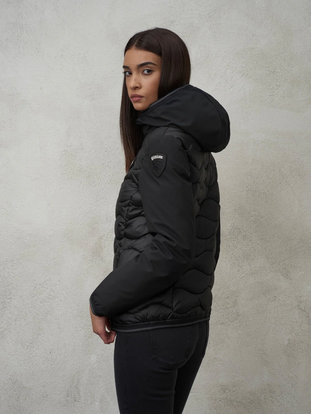 BLAUER Piumino Donna  23WBLDC08108 006628 999 Nero - Image 4