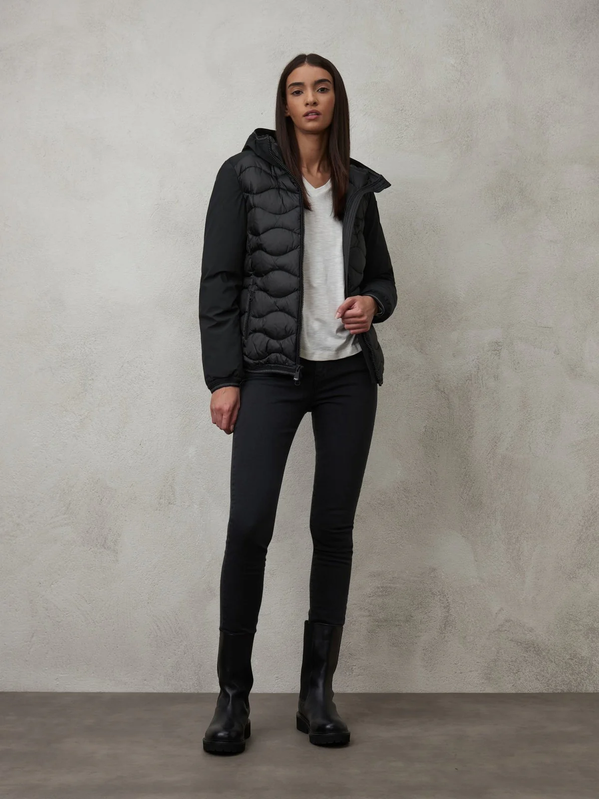 BLAUER Piumino Donna  23WBLDC08108 006628 999 Nero - Image 5