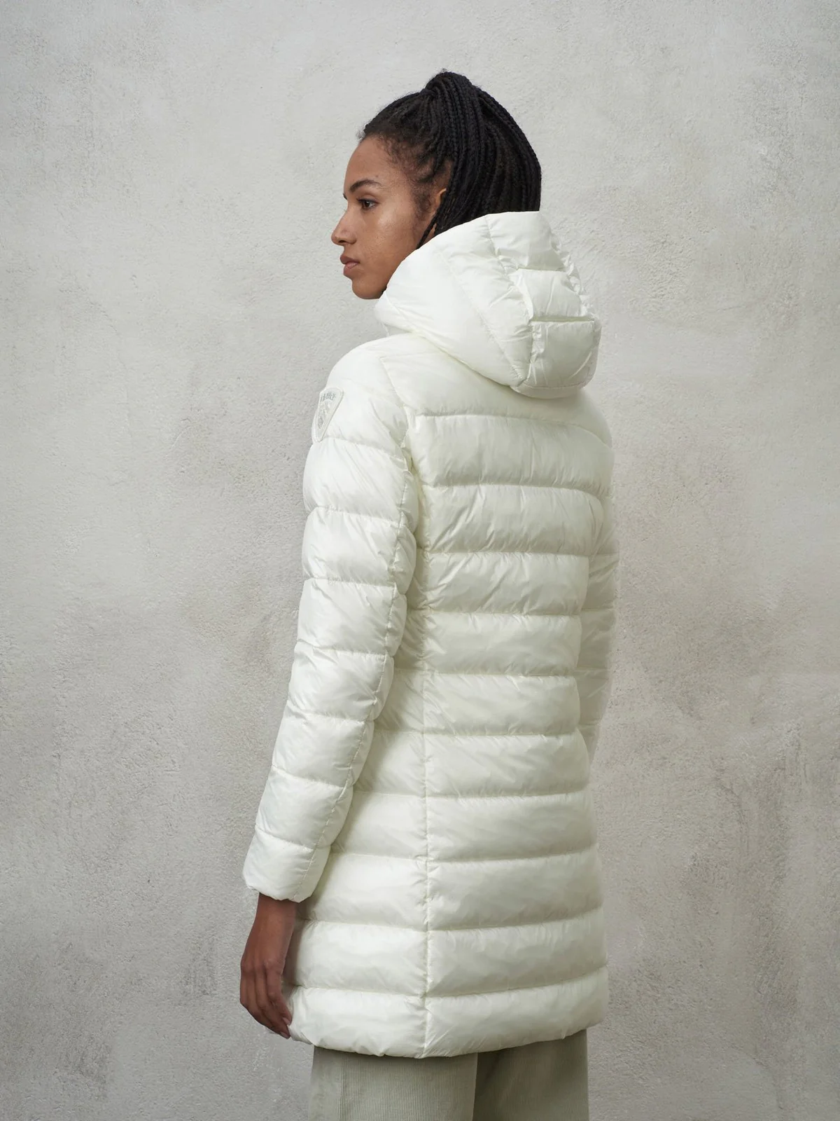 BLAUER Piumino Donna  23WBLDK02113 006648 102TT Bianco - Image 4