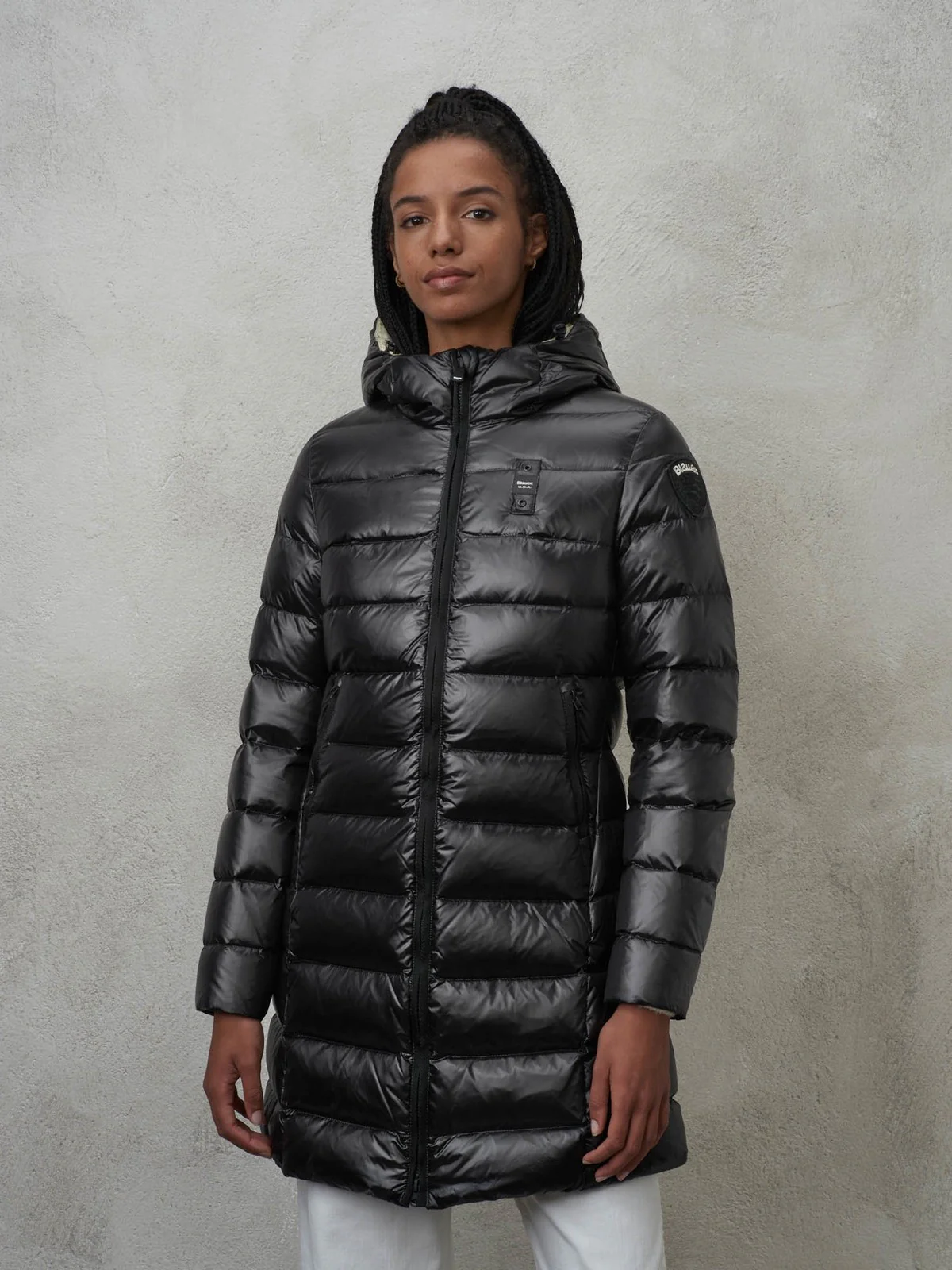 BLAUER Piumino Donna 23WBLDK03091 005050 999EL Nero - Image 2