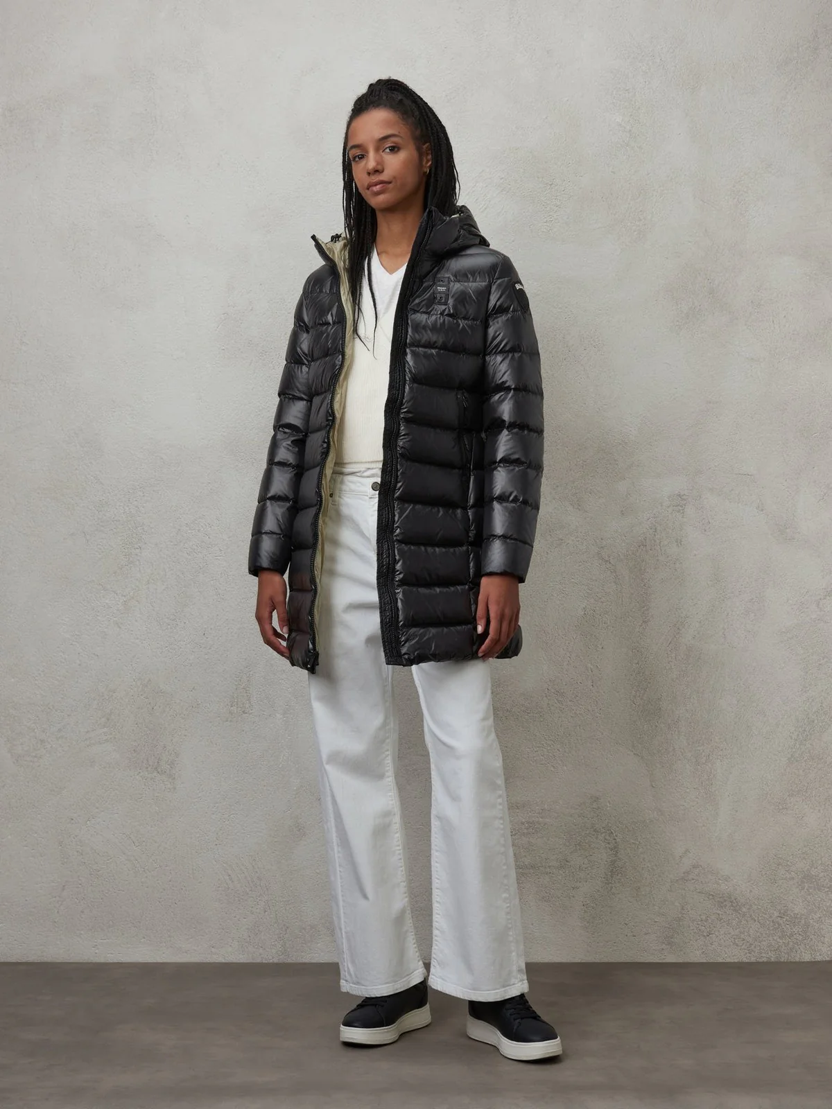 BLAUER Piumino Donna 23WBLDK03091 005050 999EL Nero - Image 5