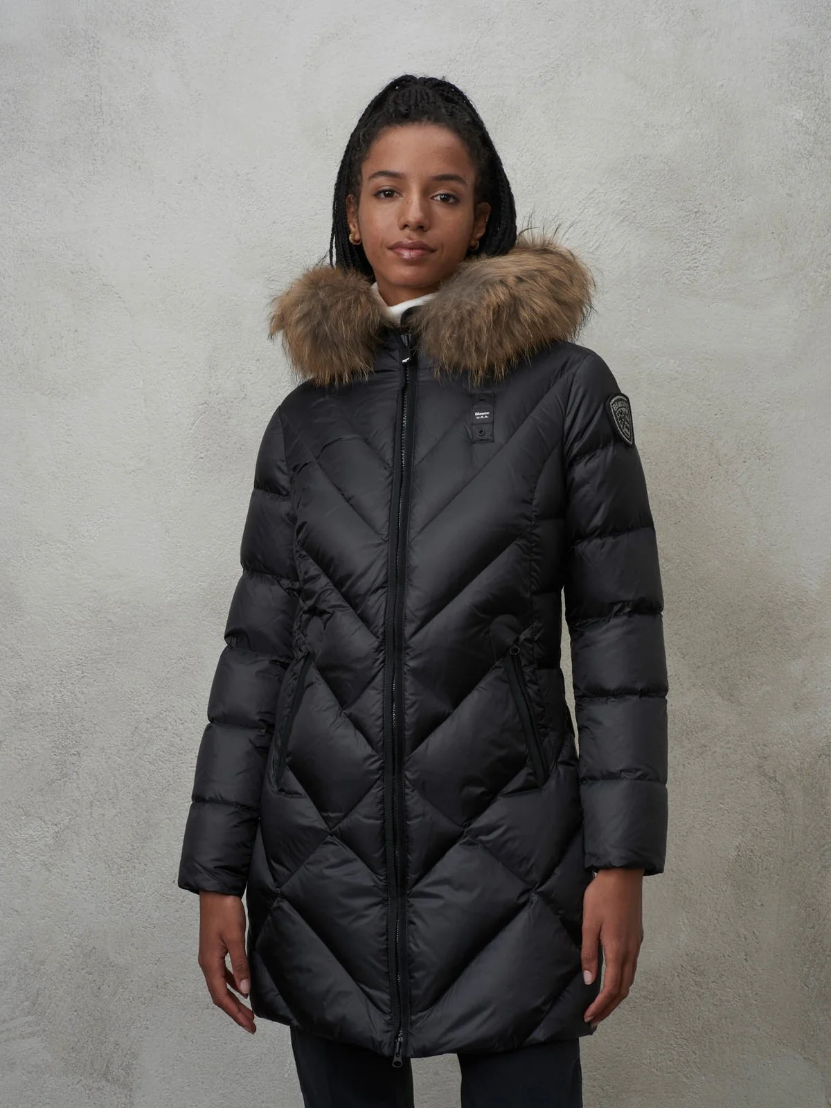 BLAUER Piumino Donna  23WBLDK03140 006047 999TT Nero - Image 2