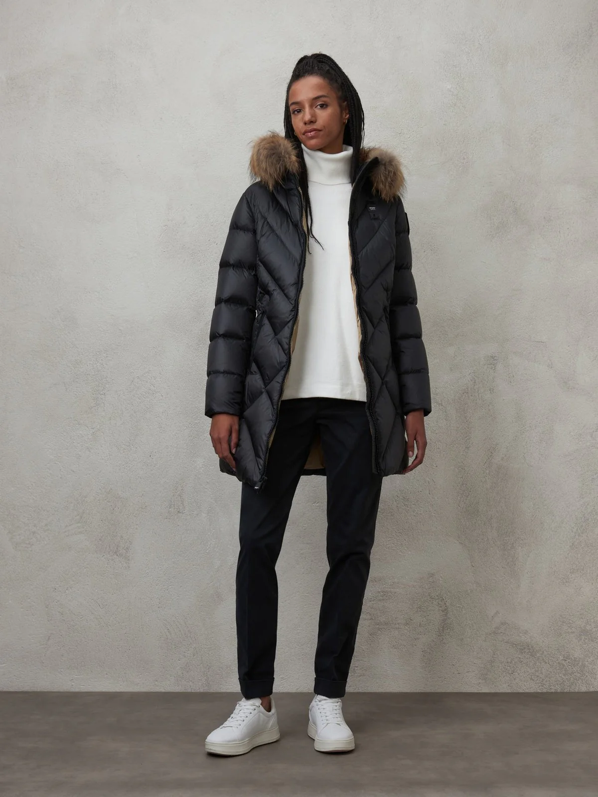 BLAUER Piumino Donna  23WBLDK03140 006047 999TT Nero - Image 5