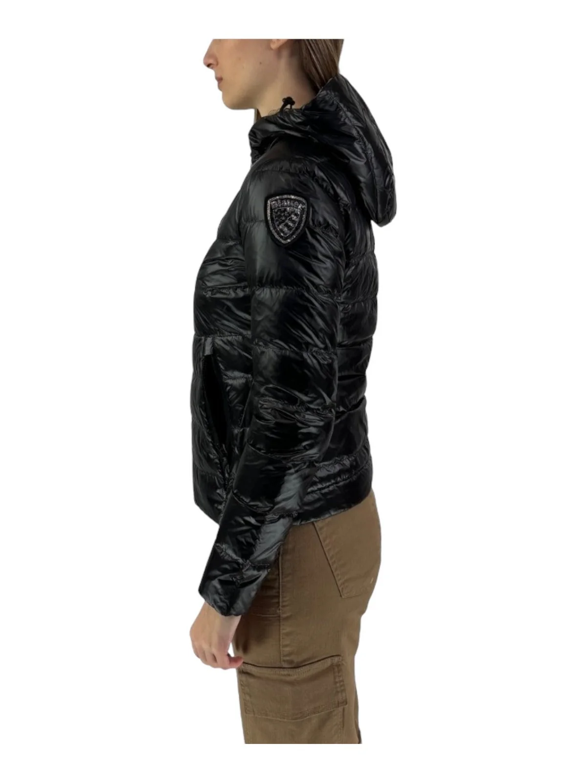 BLAUER Piumino Donna 24SBLDC03049 005050 999 Nero - Image 3